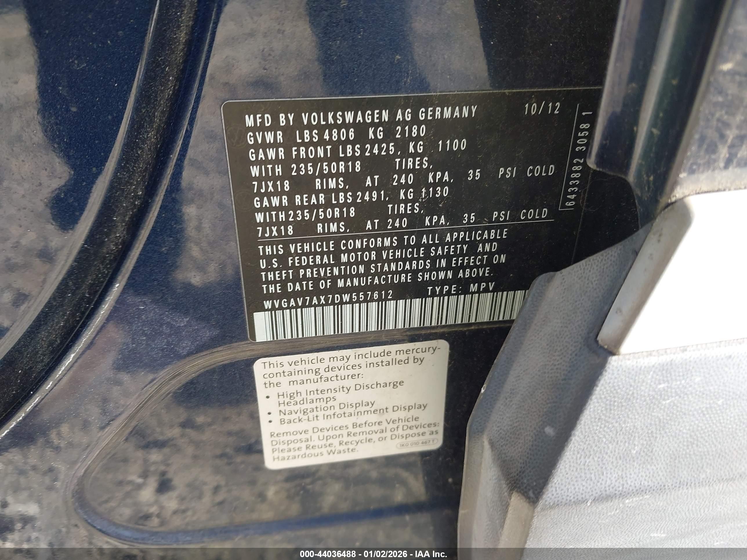 VOLKSWAGEN TIGUAN image 9