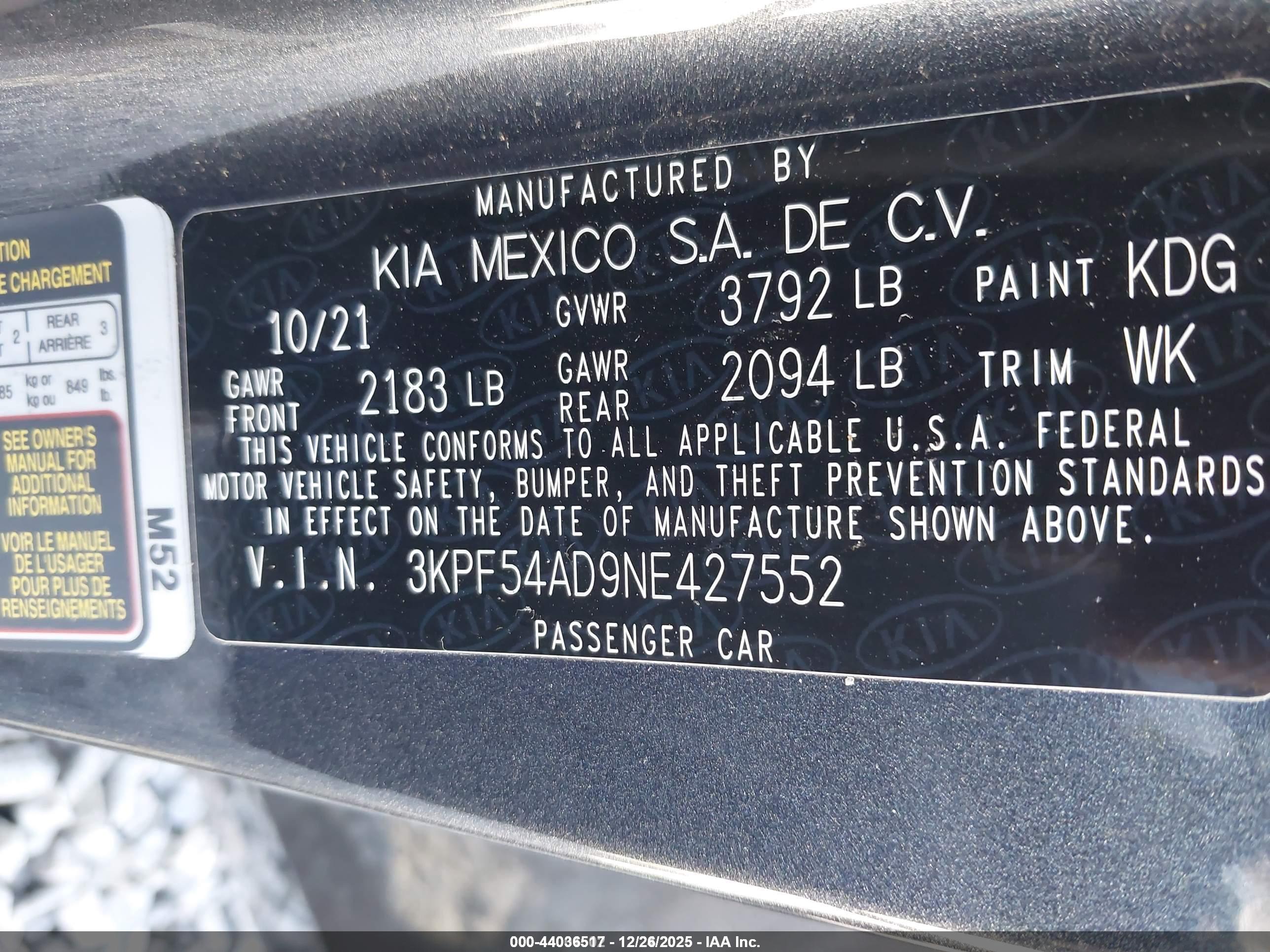 KIA FORTE image 9