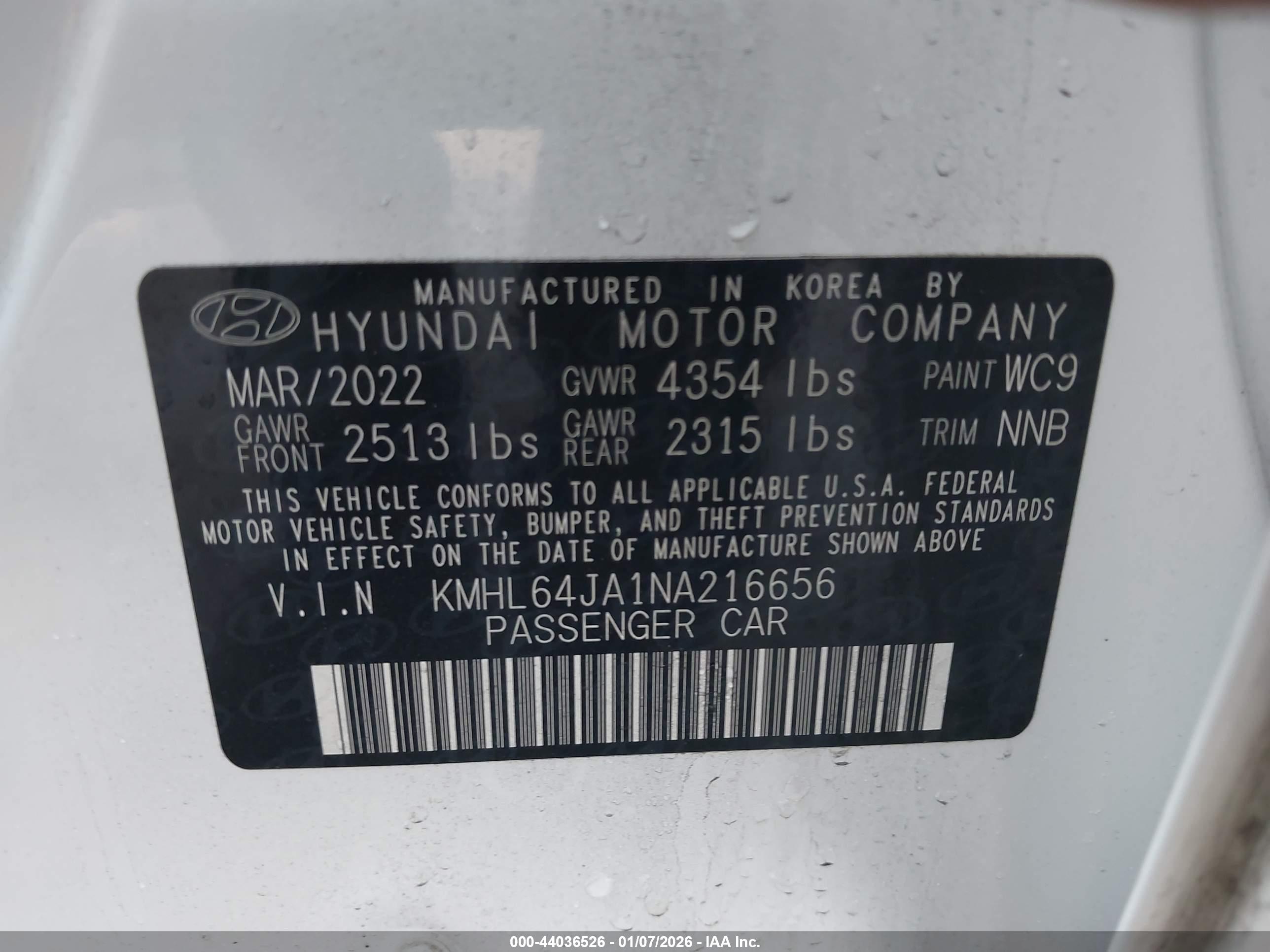 HYUNDAI SONATA image 9