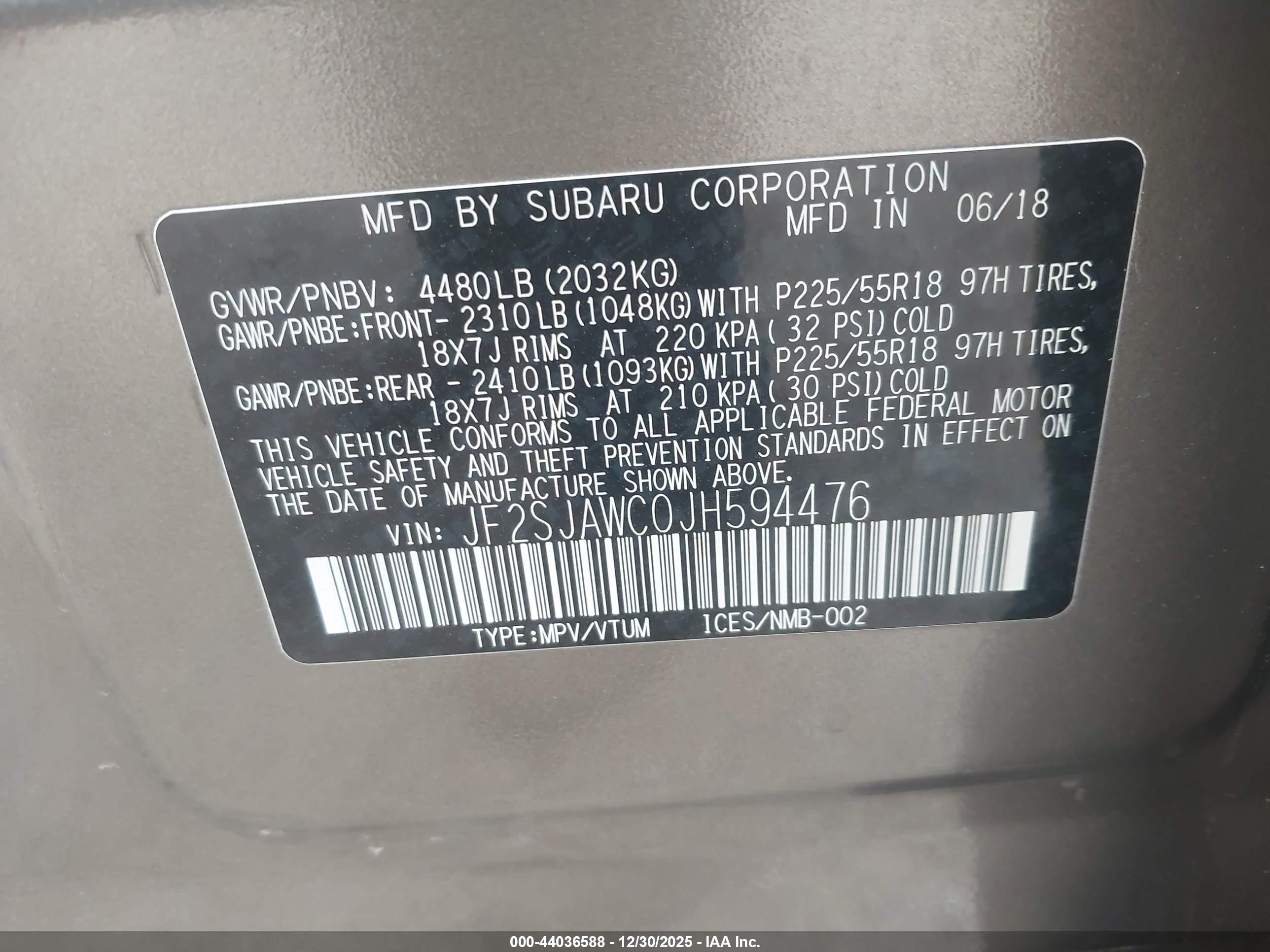 SUBARU FORESTER image 9
