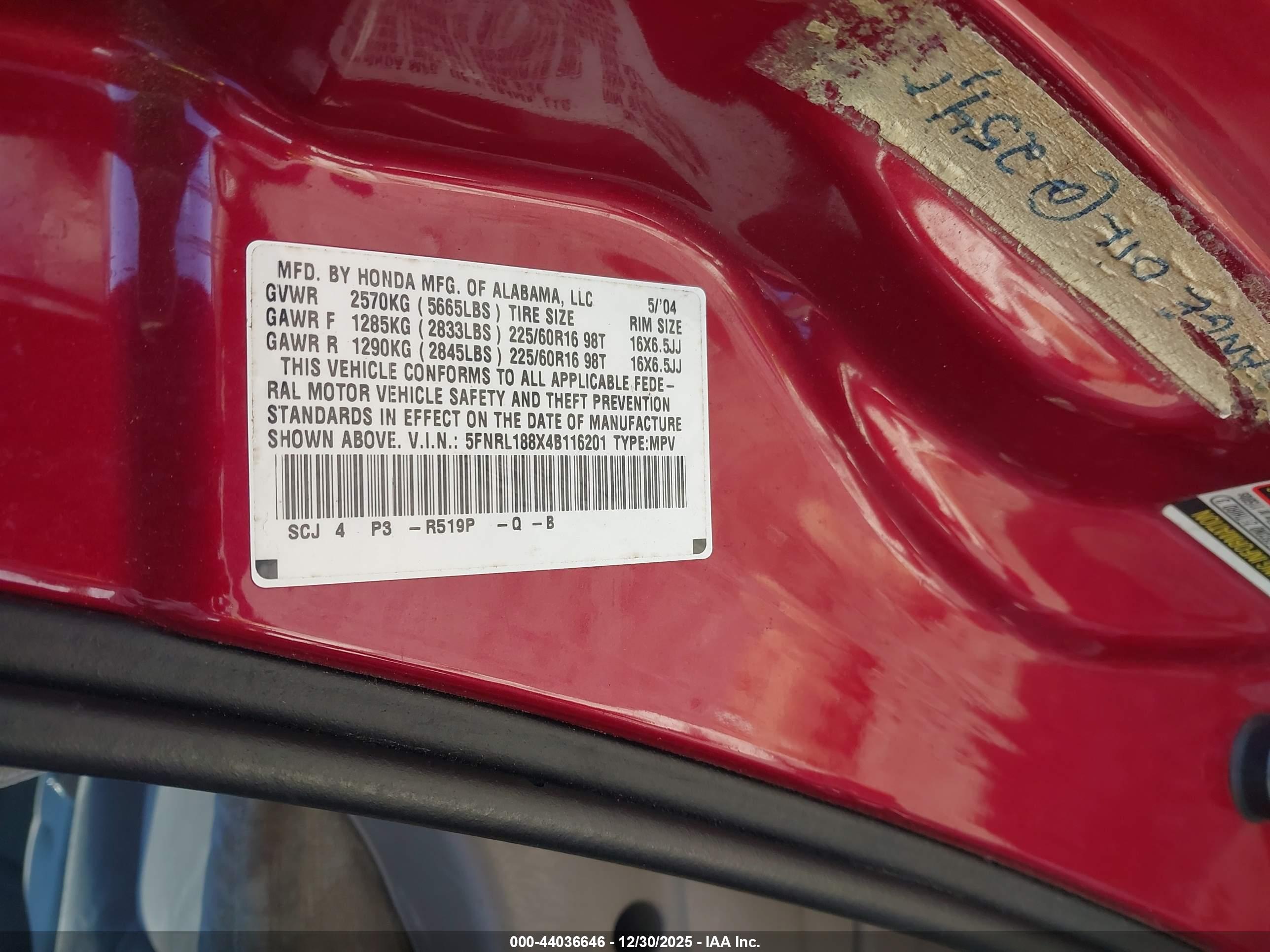 HONDA ODYSSEY image 9