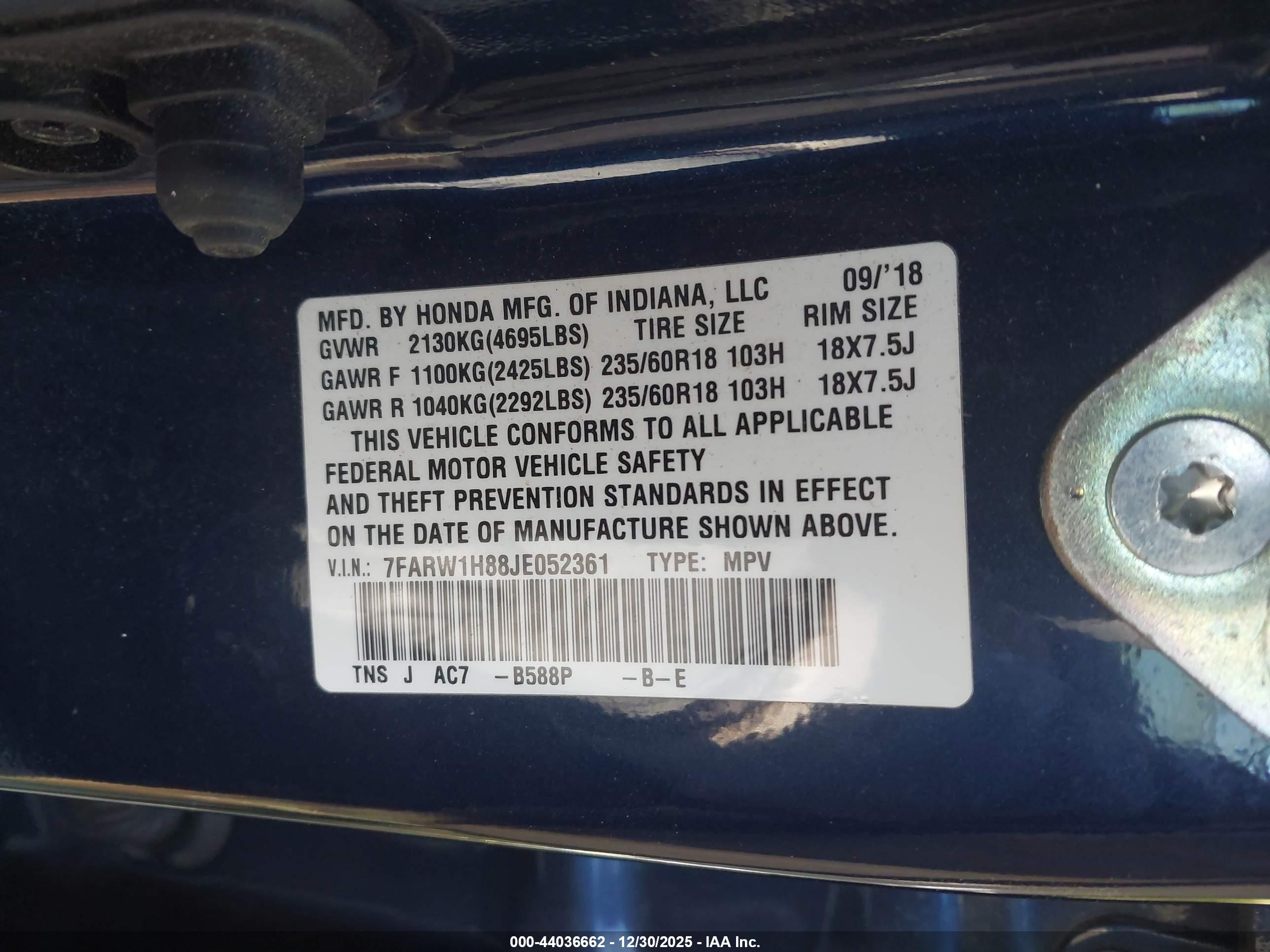 HONDA CR-V image 9