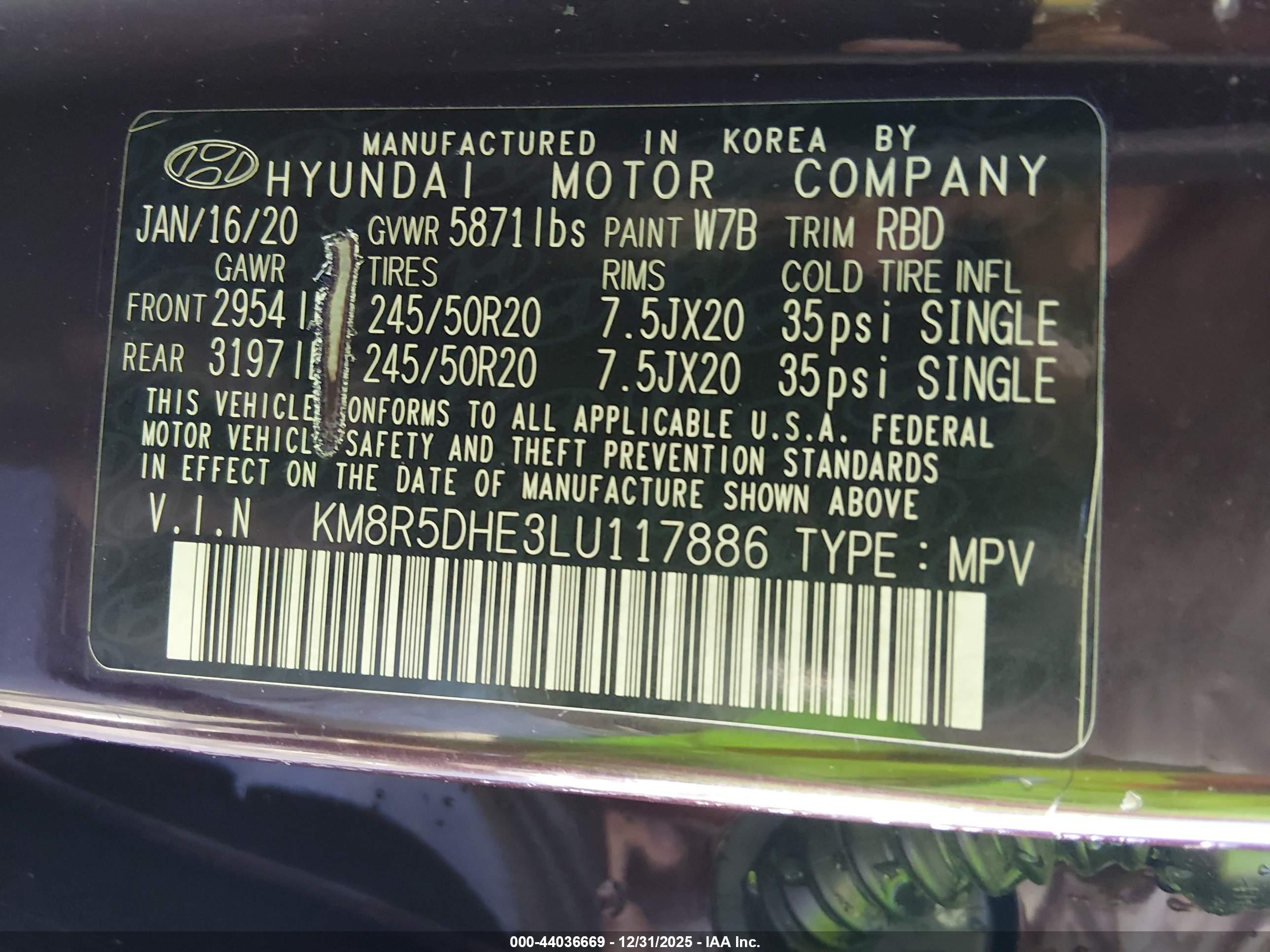 HYUNDAI PALISADE image 9