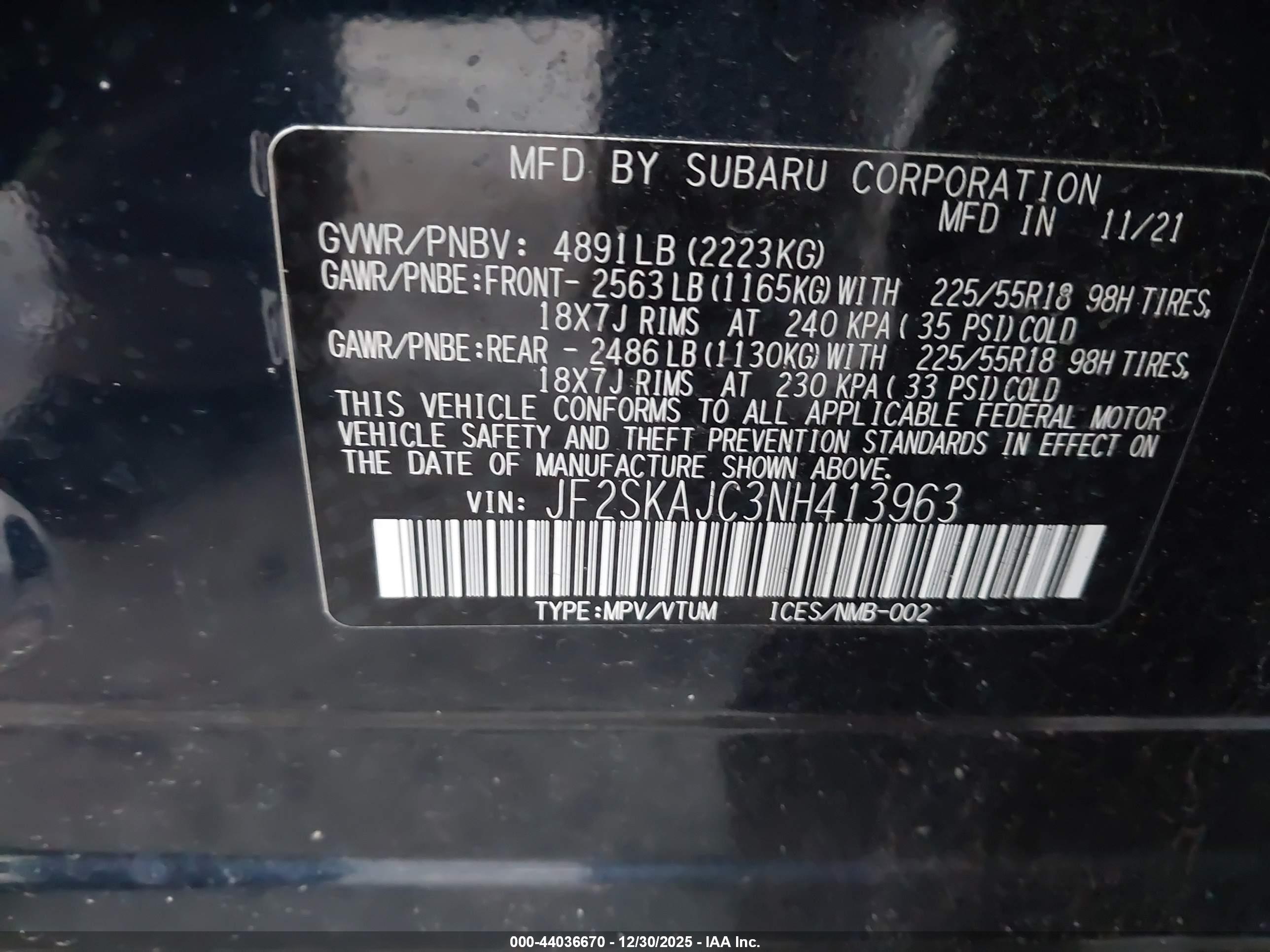 SUBARU FORESTER image 9