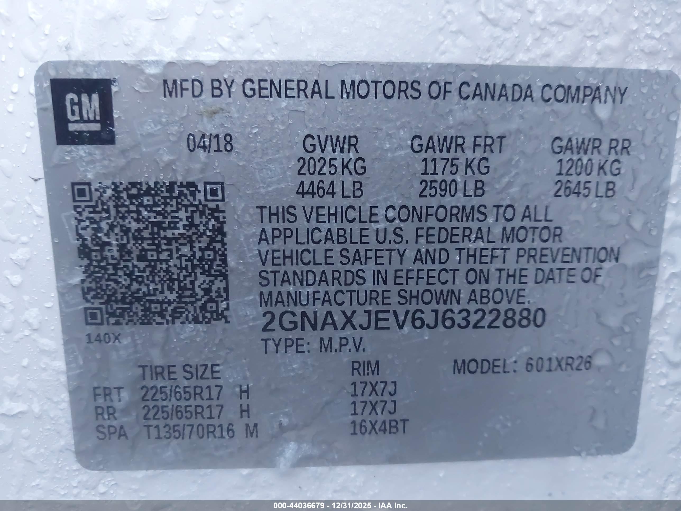 CHEVROLET EQUINOX image 9