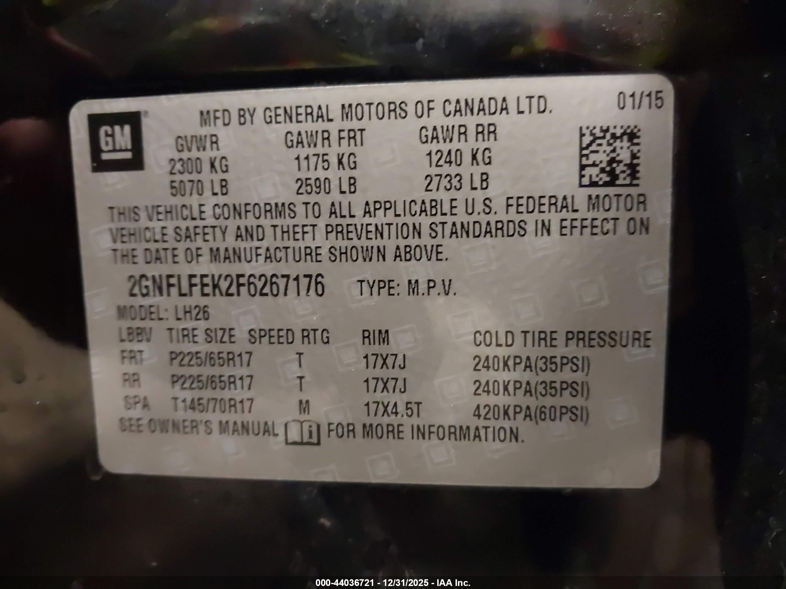 CHEVROLET EQUINOX image 9