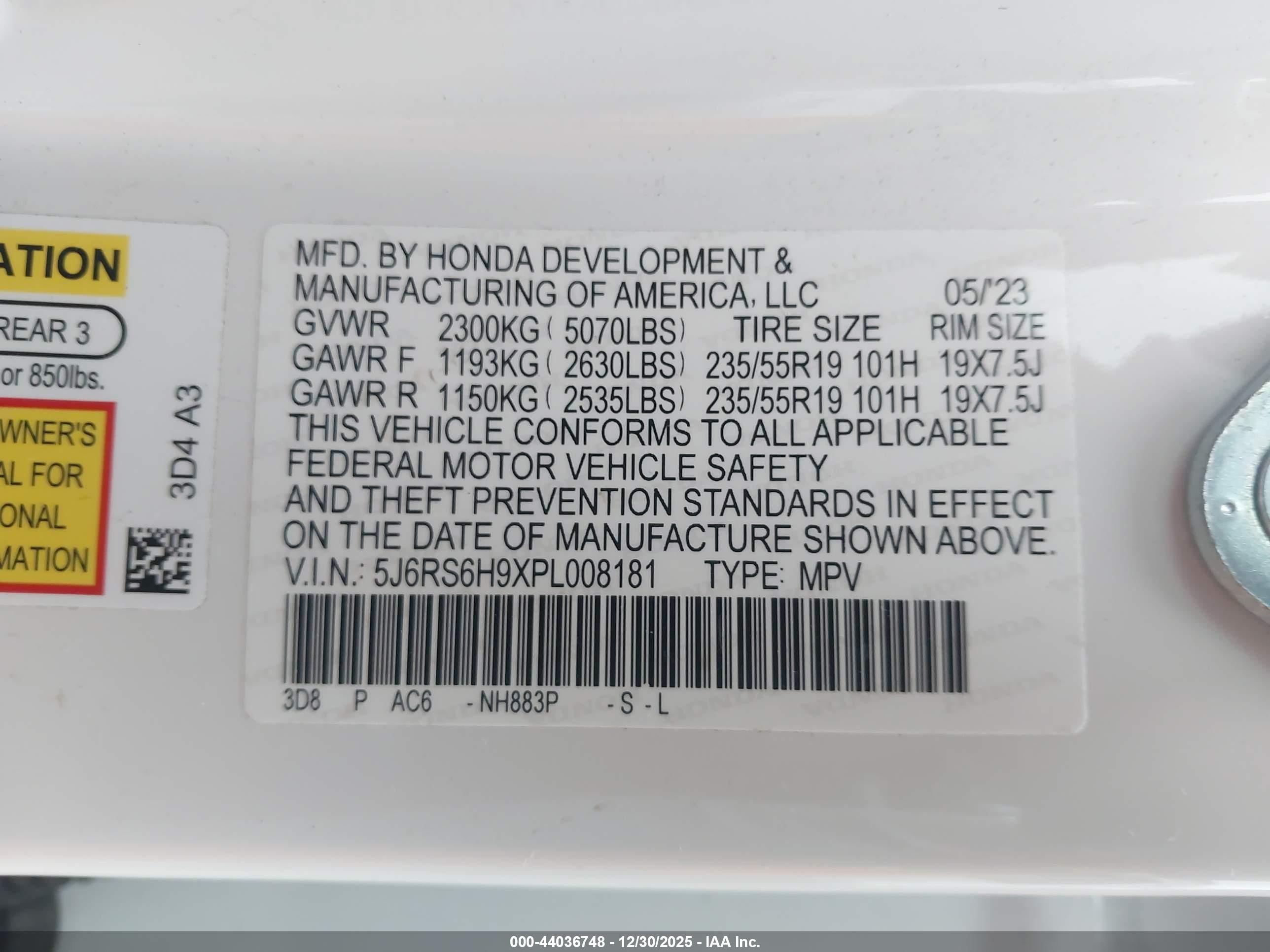 HONDA CR-V image 9