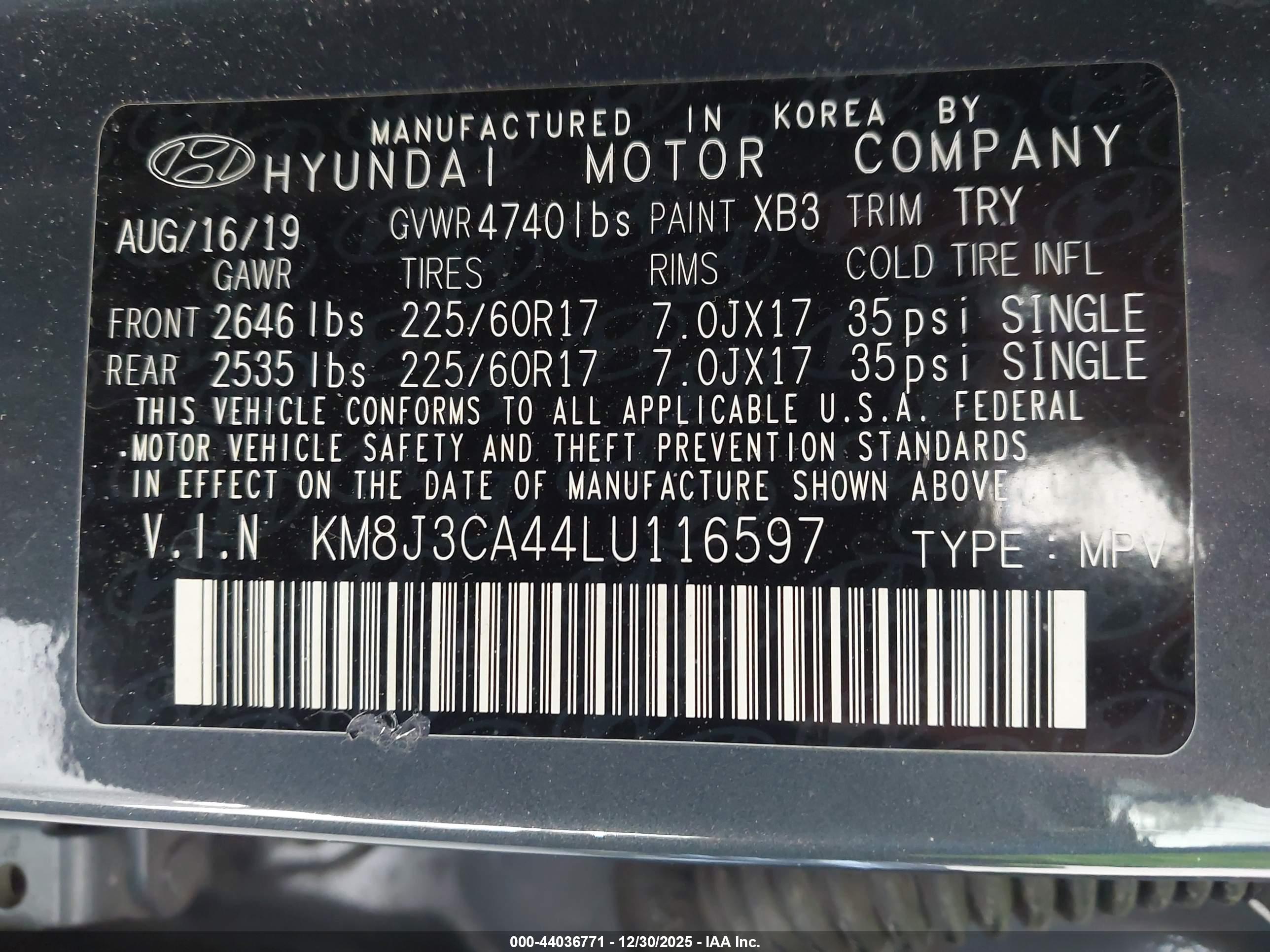 HYUNDAI TUCSON image 9