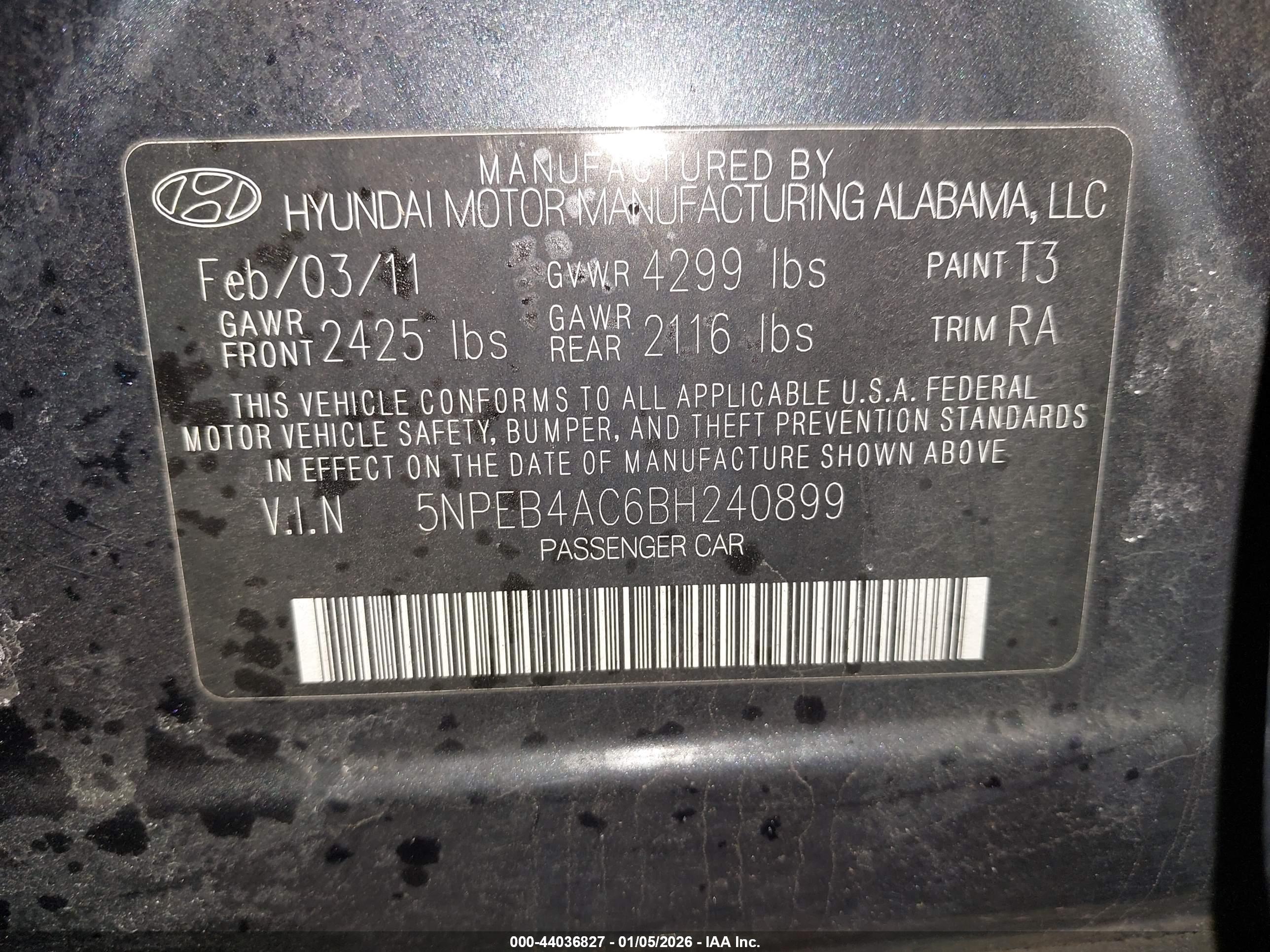 HYUNDAI SONATA image 9