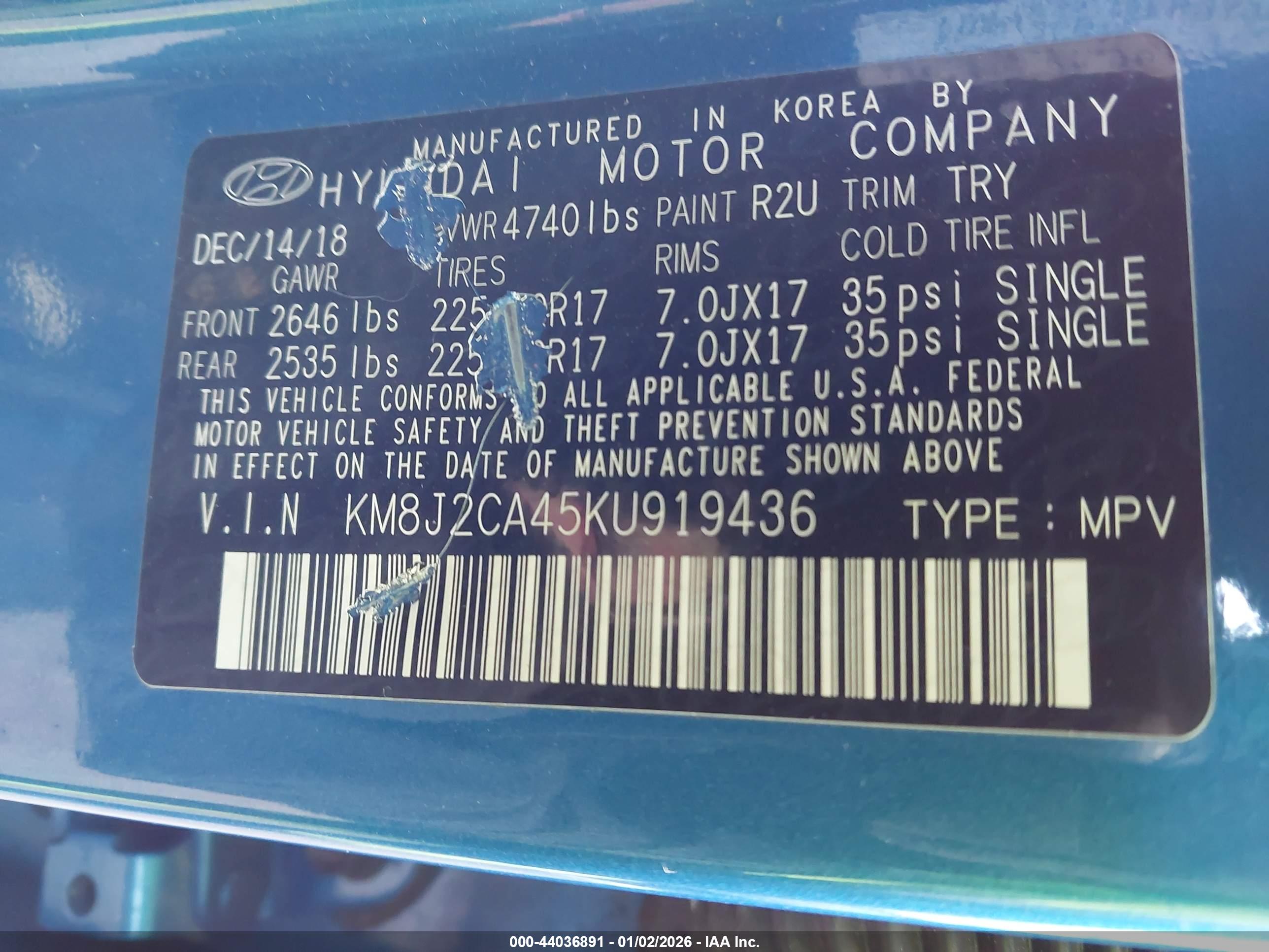 HYUNDAI TUCSON image 9