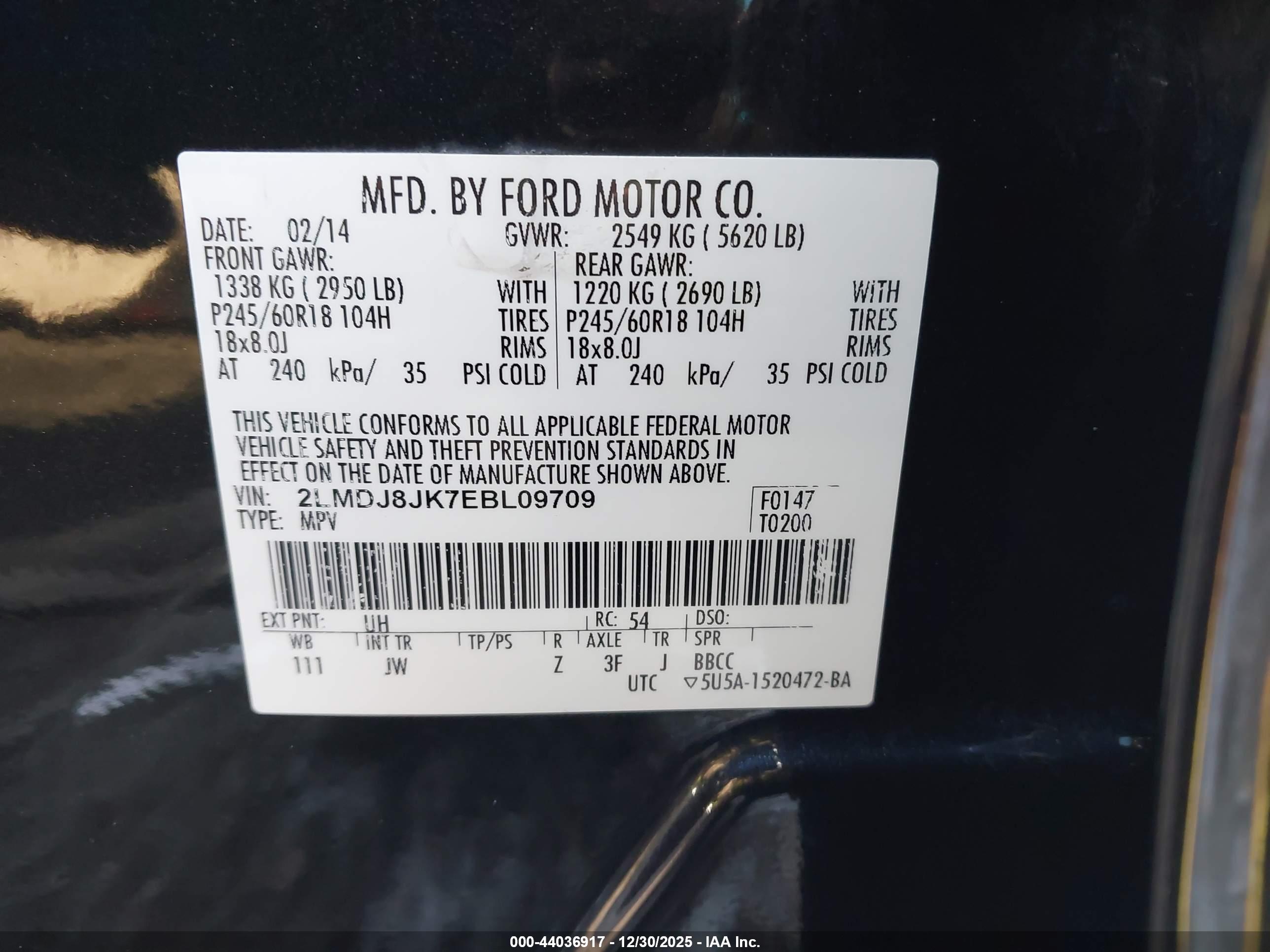 LINCOLN MKX image 9