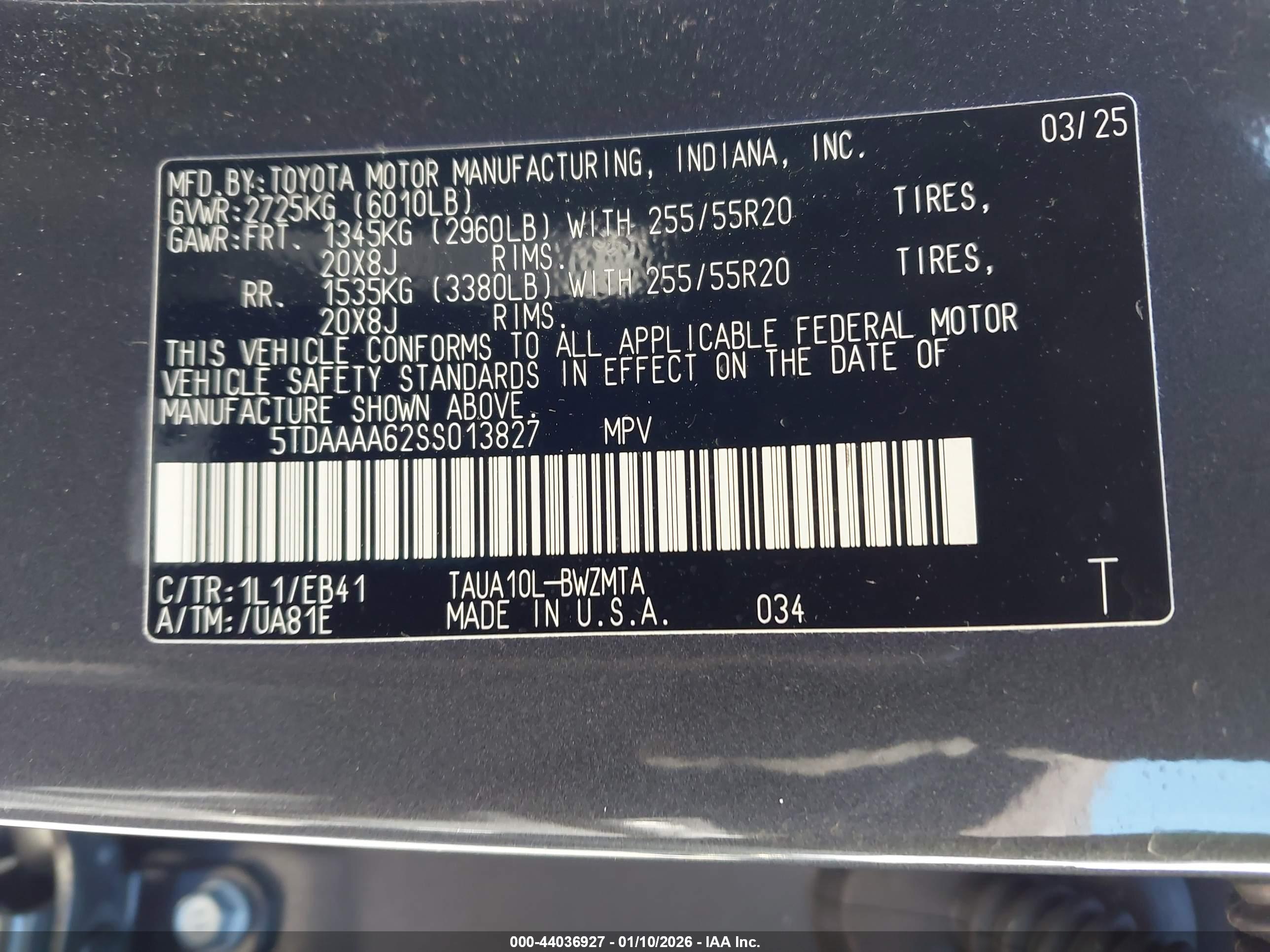 LEXUS TX image 9