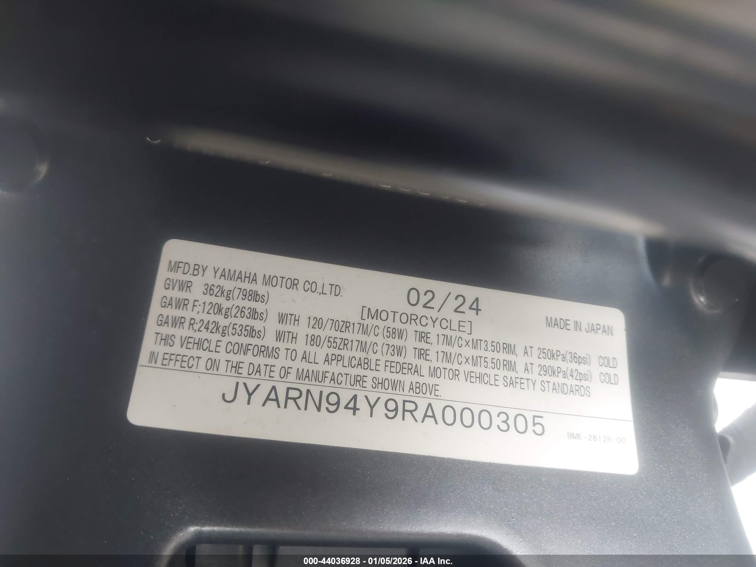 YAMAHA MT09 image 10
