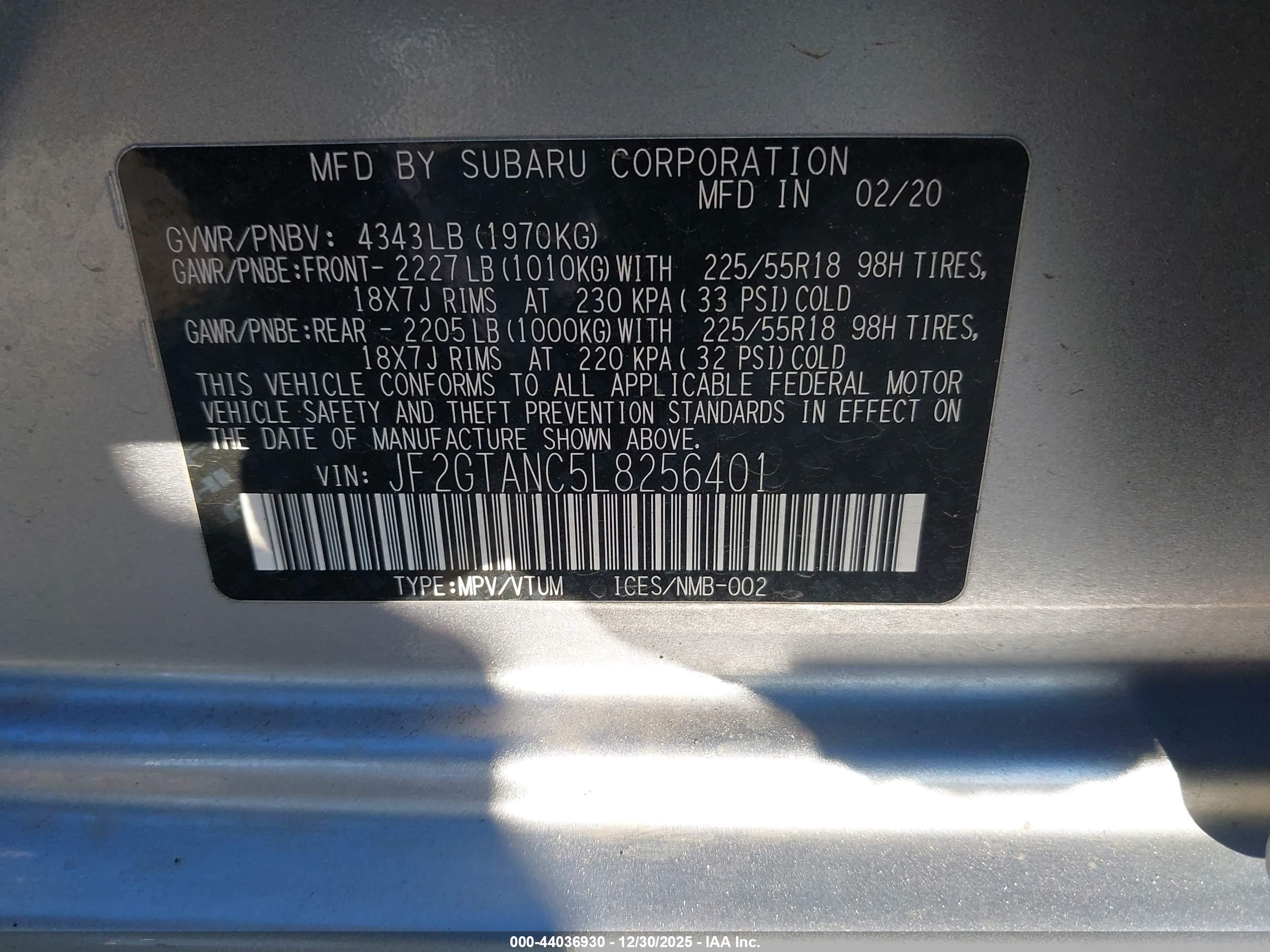 SUBARU CROSSTREK image 9