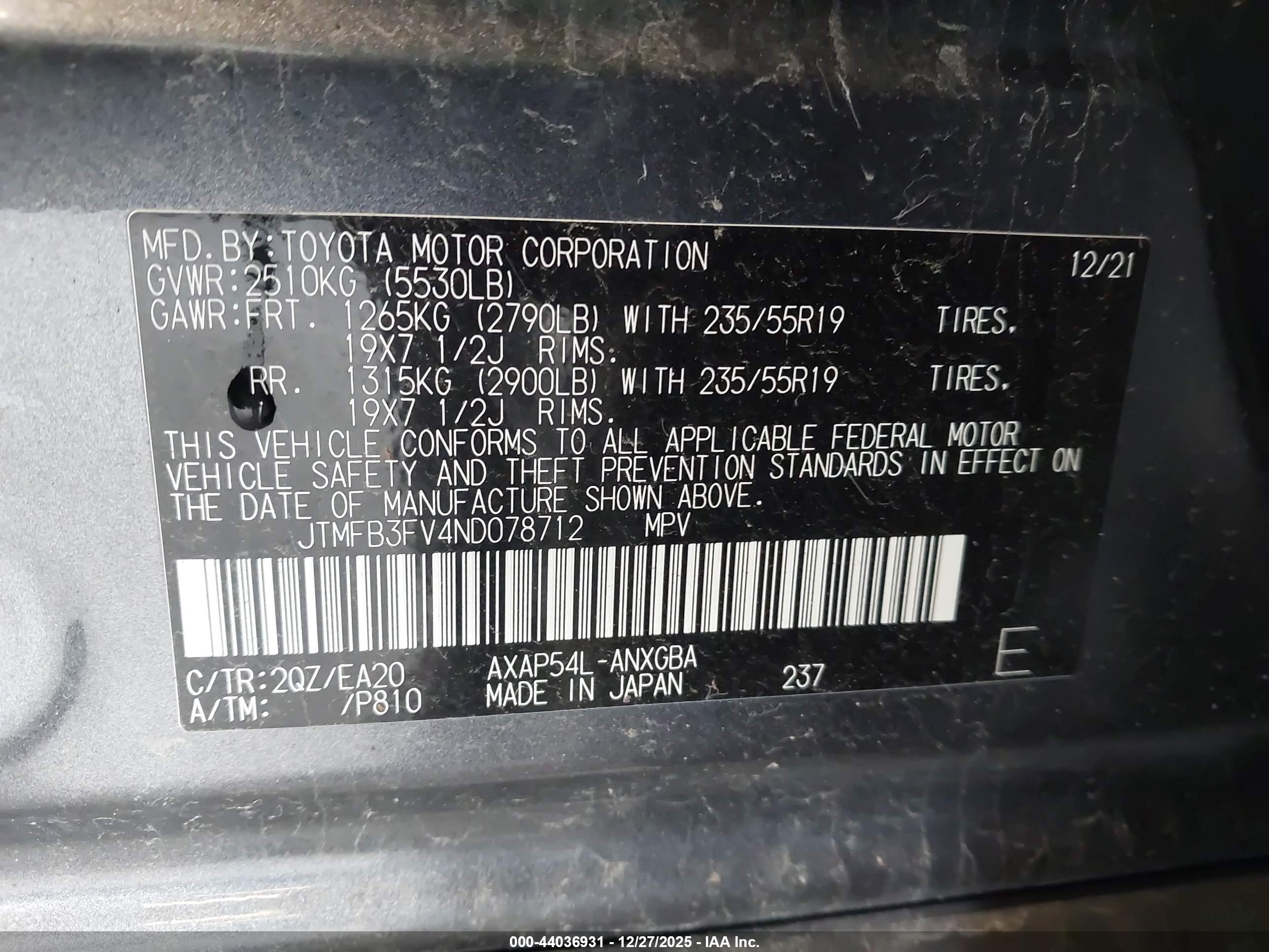 TOYOTA RAV4 image 9
