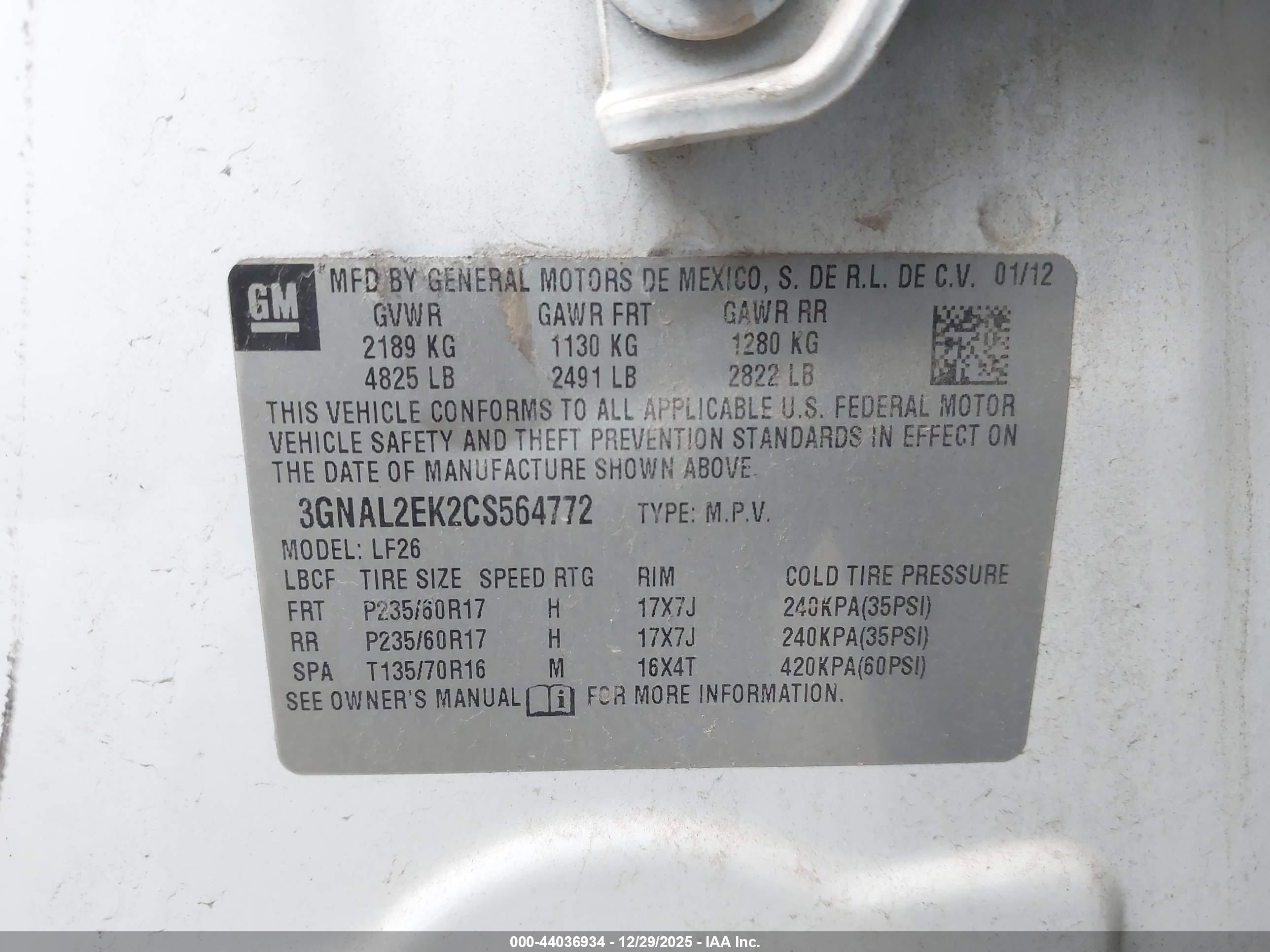 CHEVROLET CAPTIVA image 9