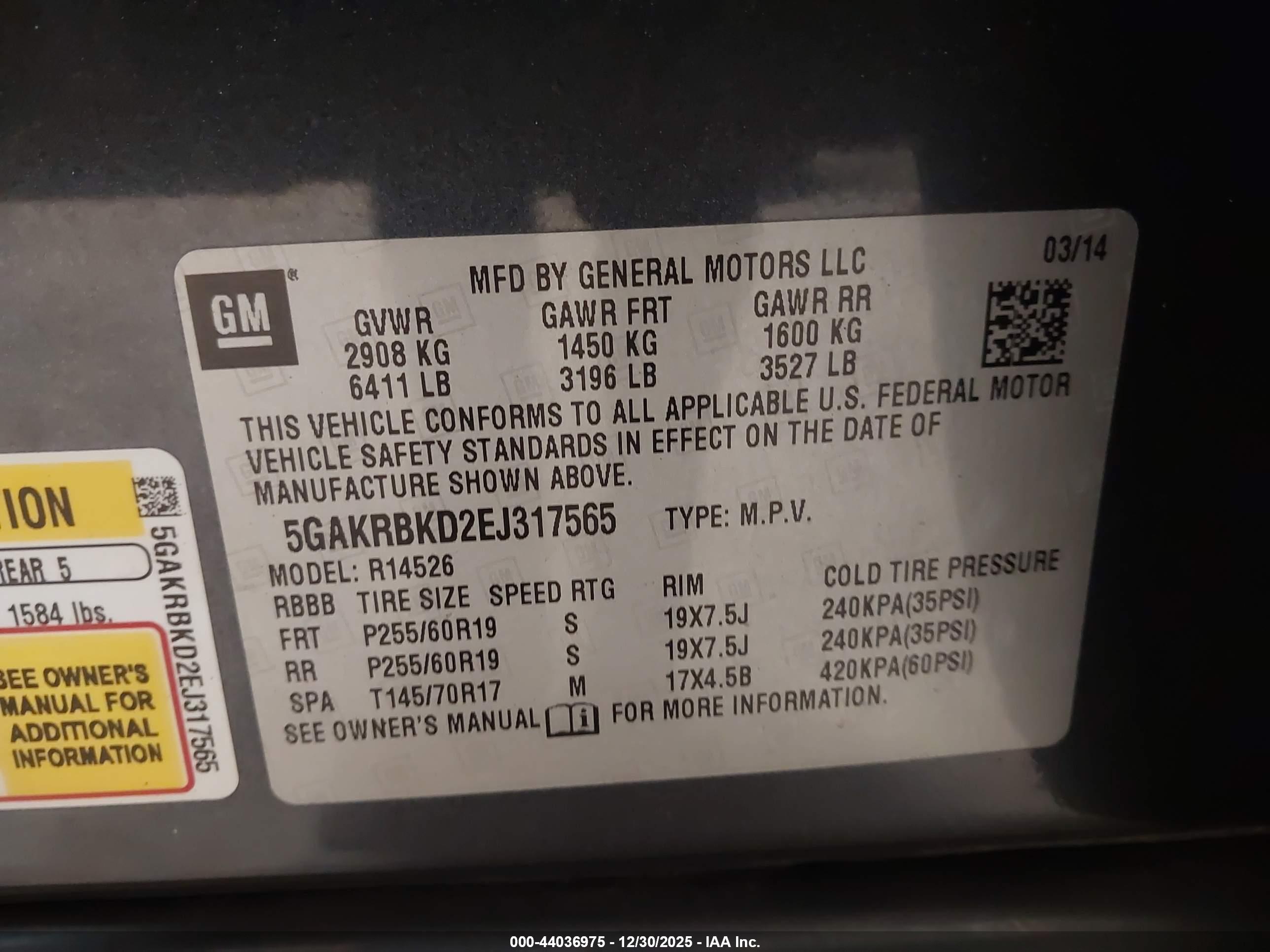BUICK ENCLAVE image 9