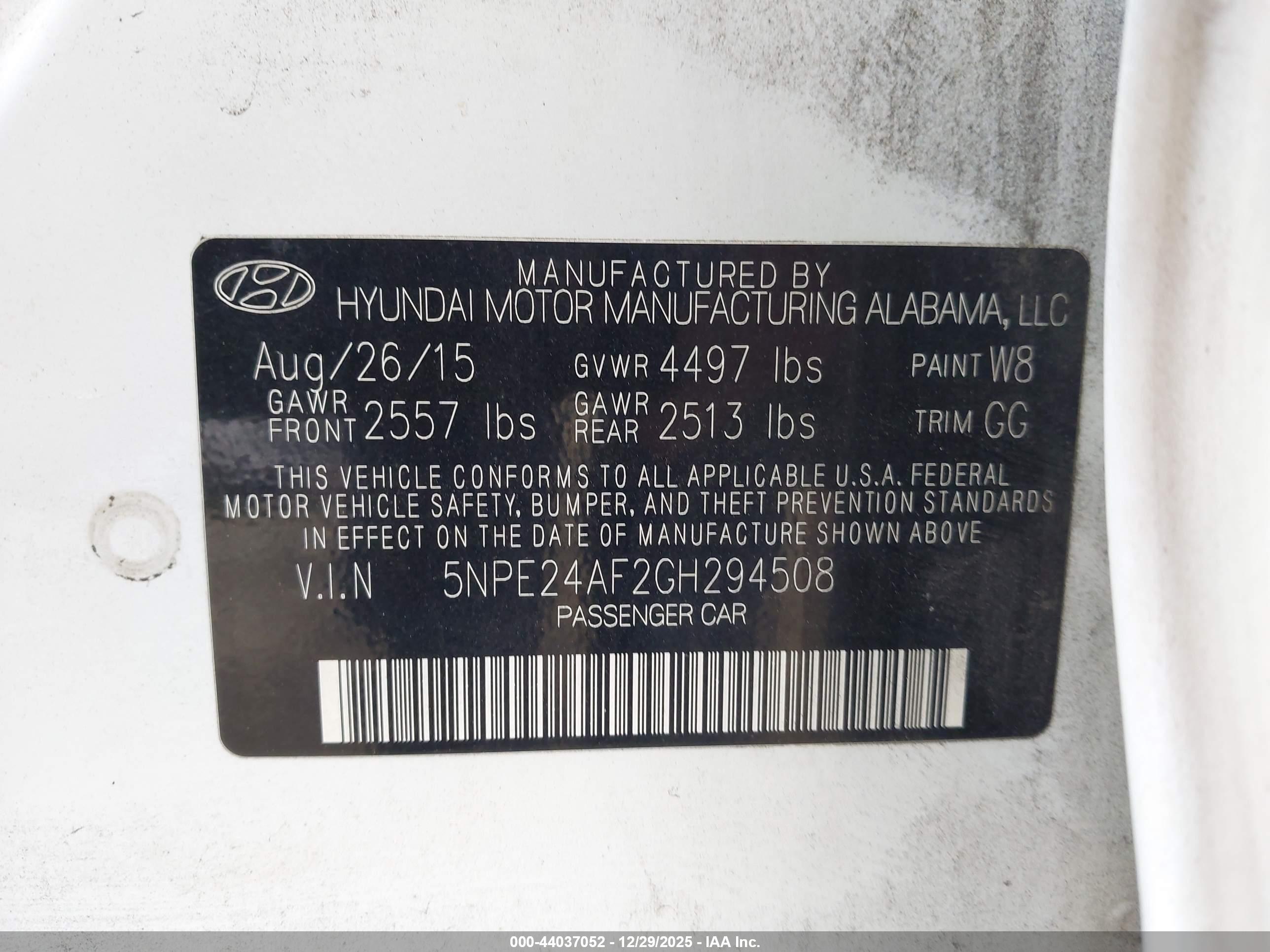 HYUNDAI SONATA image 9