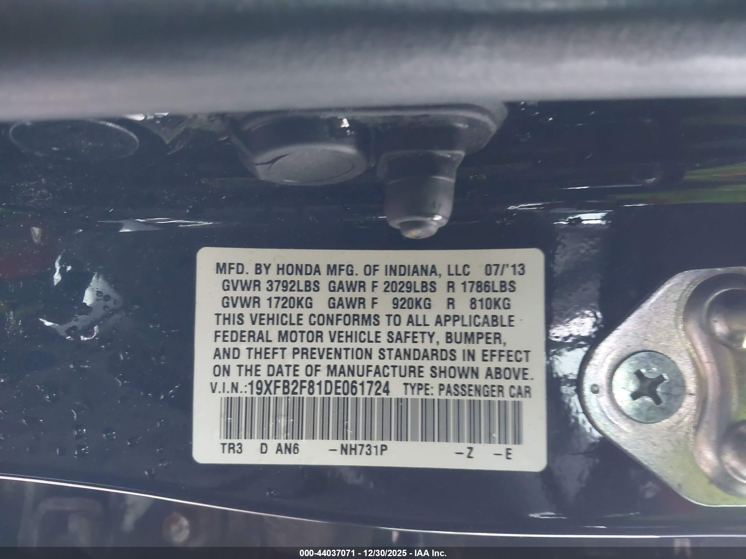 HONDA CIVIC image 9