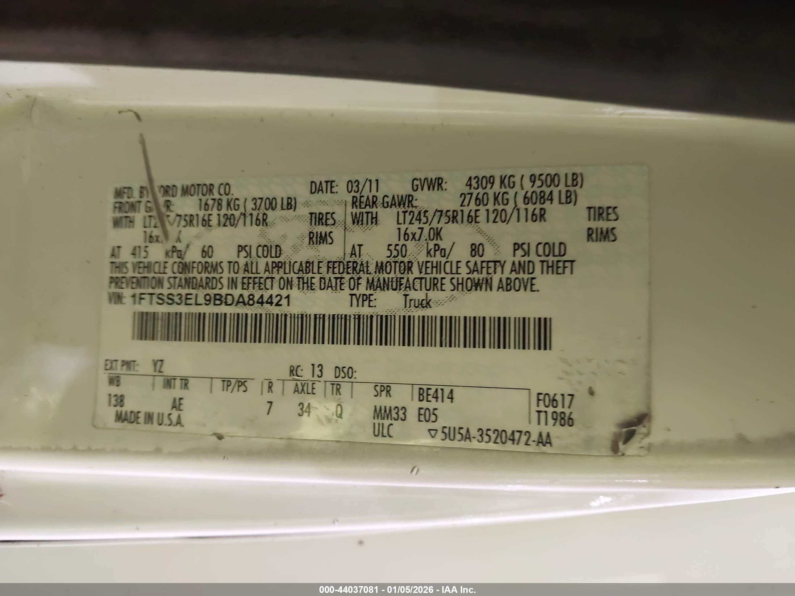 FORD E-350 image 9