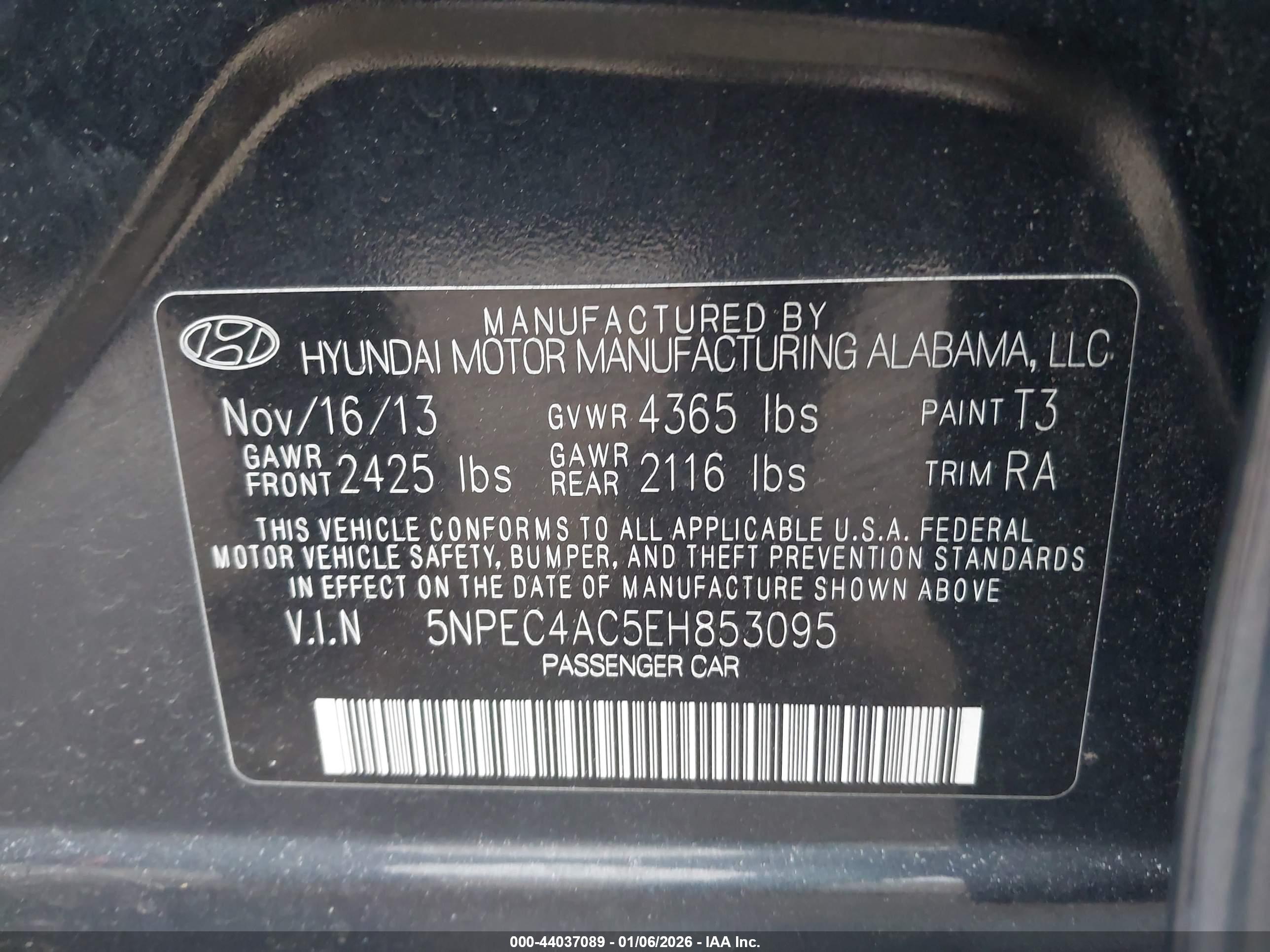 HYUNDAI SONATA image 9