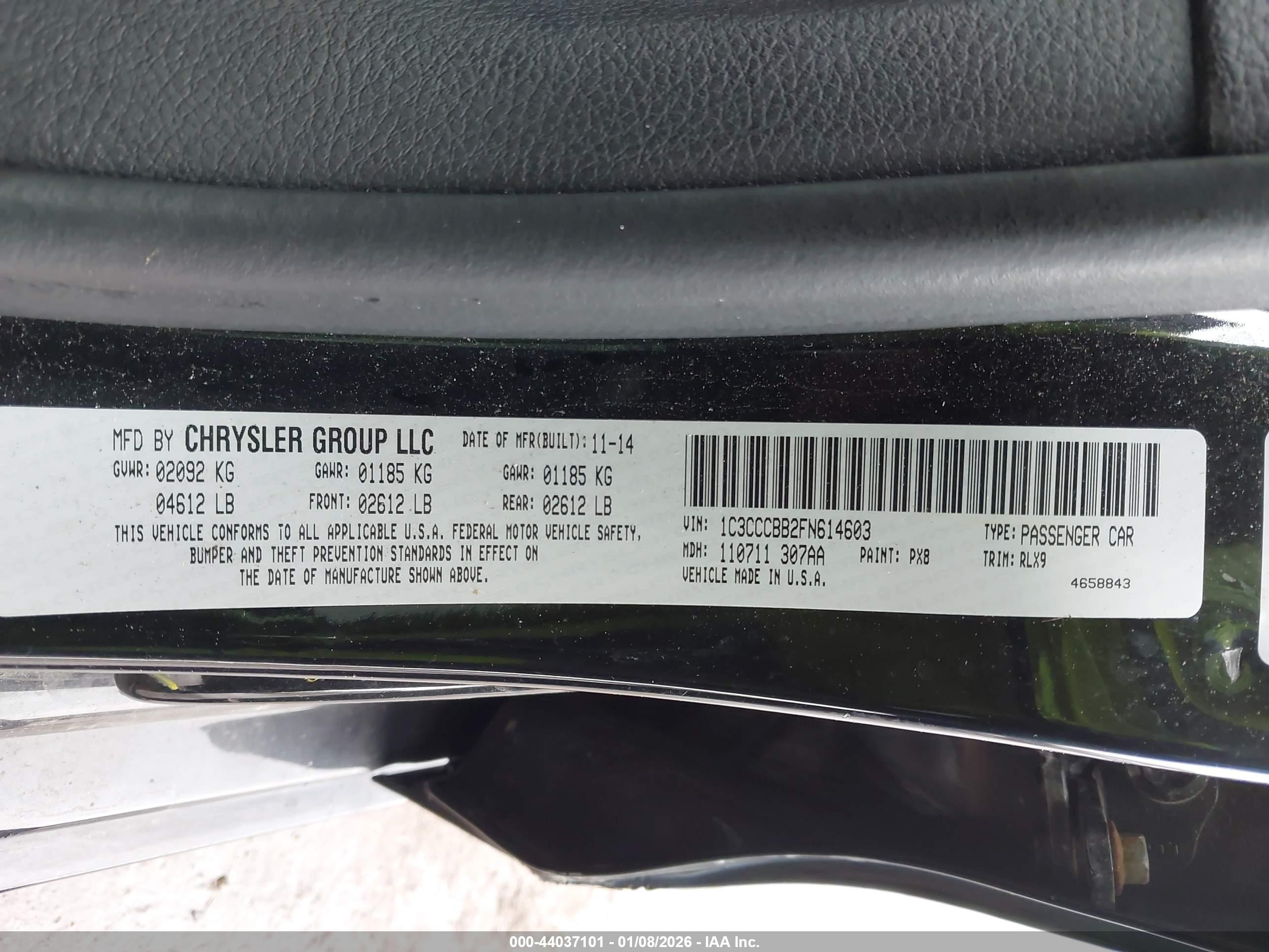 CHRYSLER 200 image 9