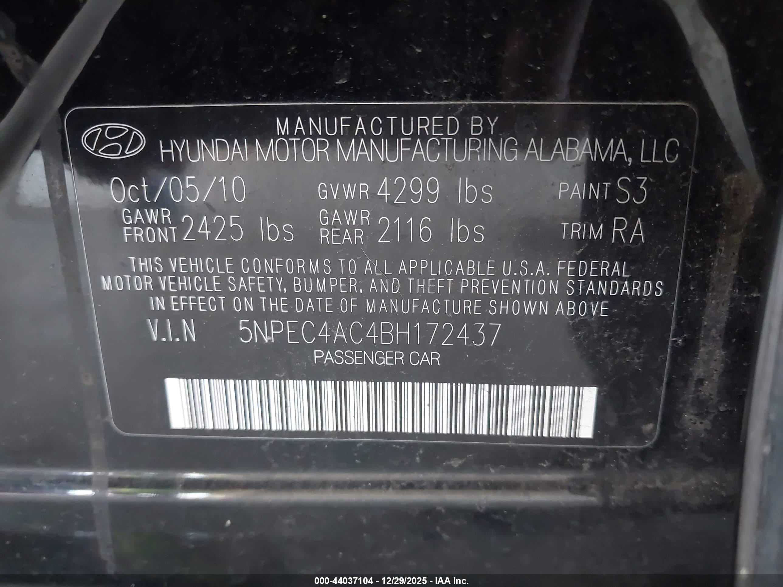 HYUNDAI SONATA image 9