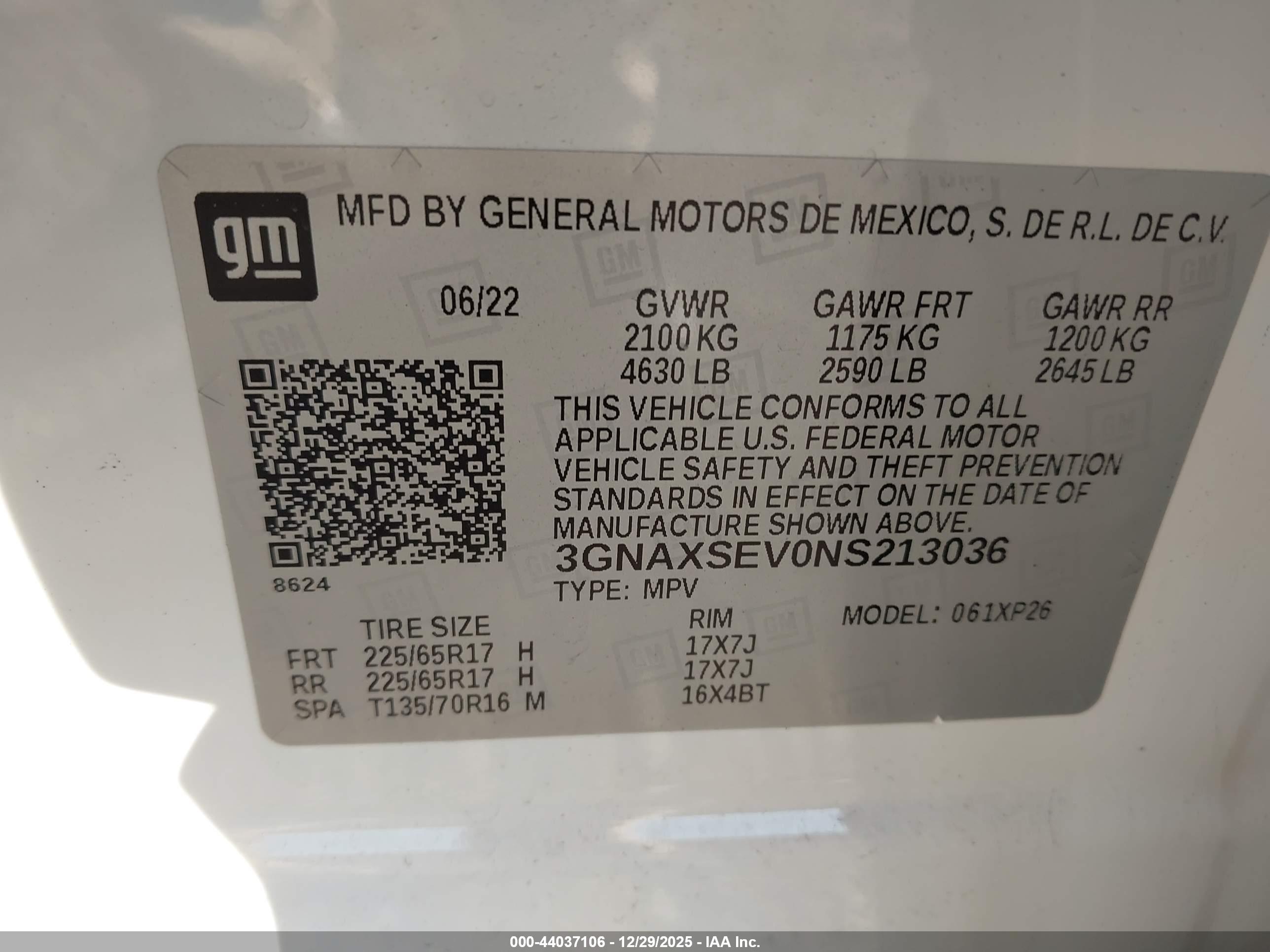 CHEVROLET EQUINOX image 9