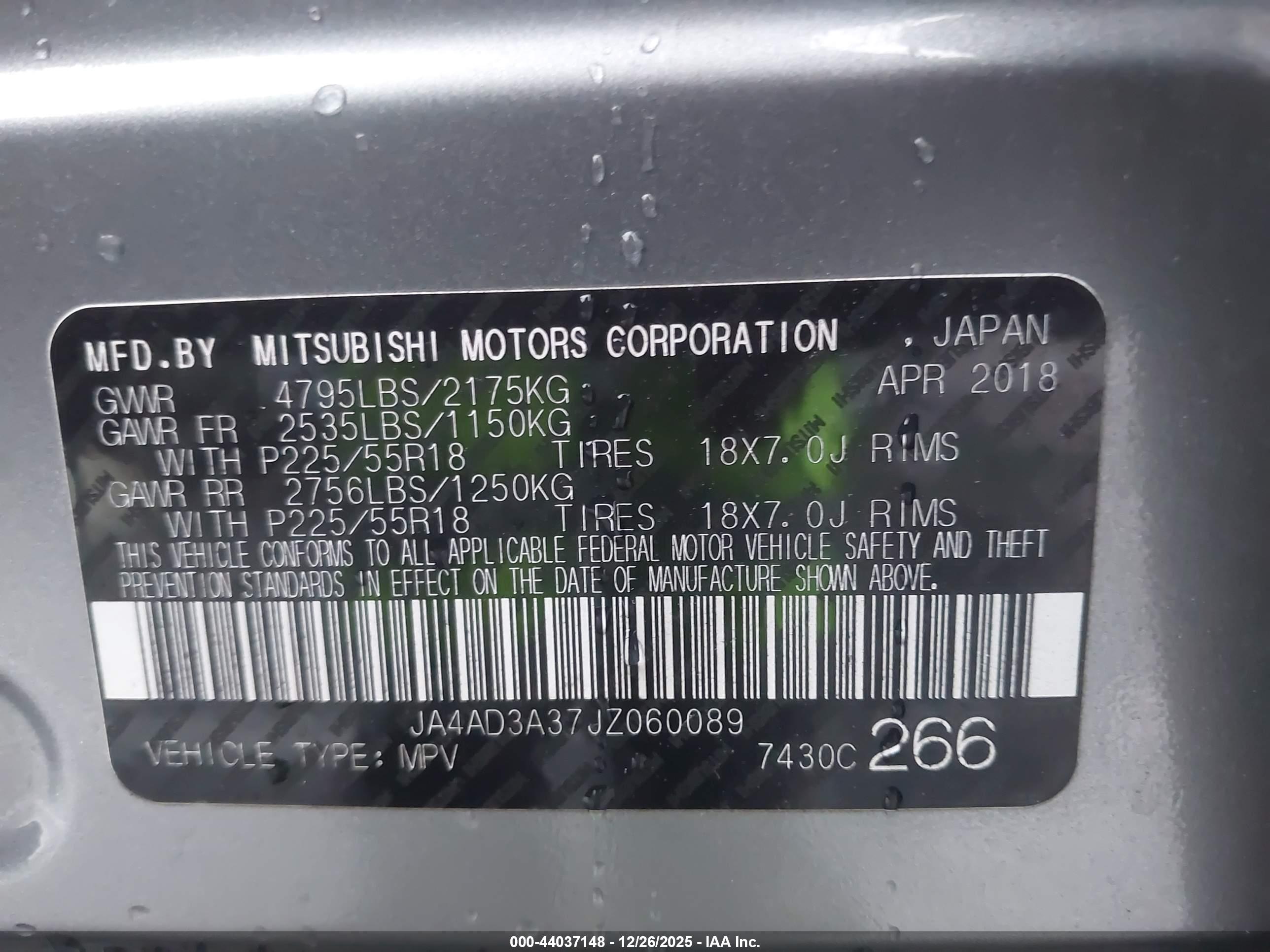 MITSUBISHI OUTLANDER image 9