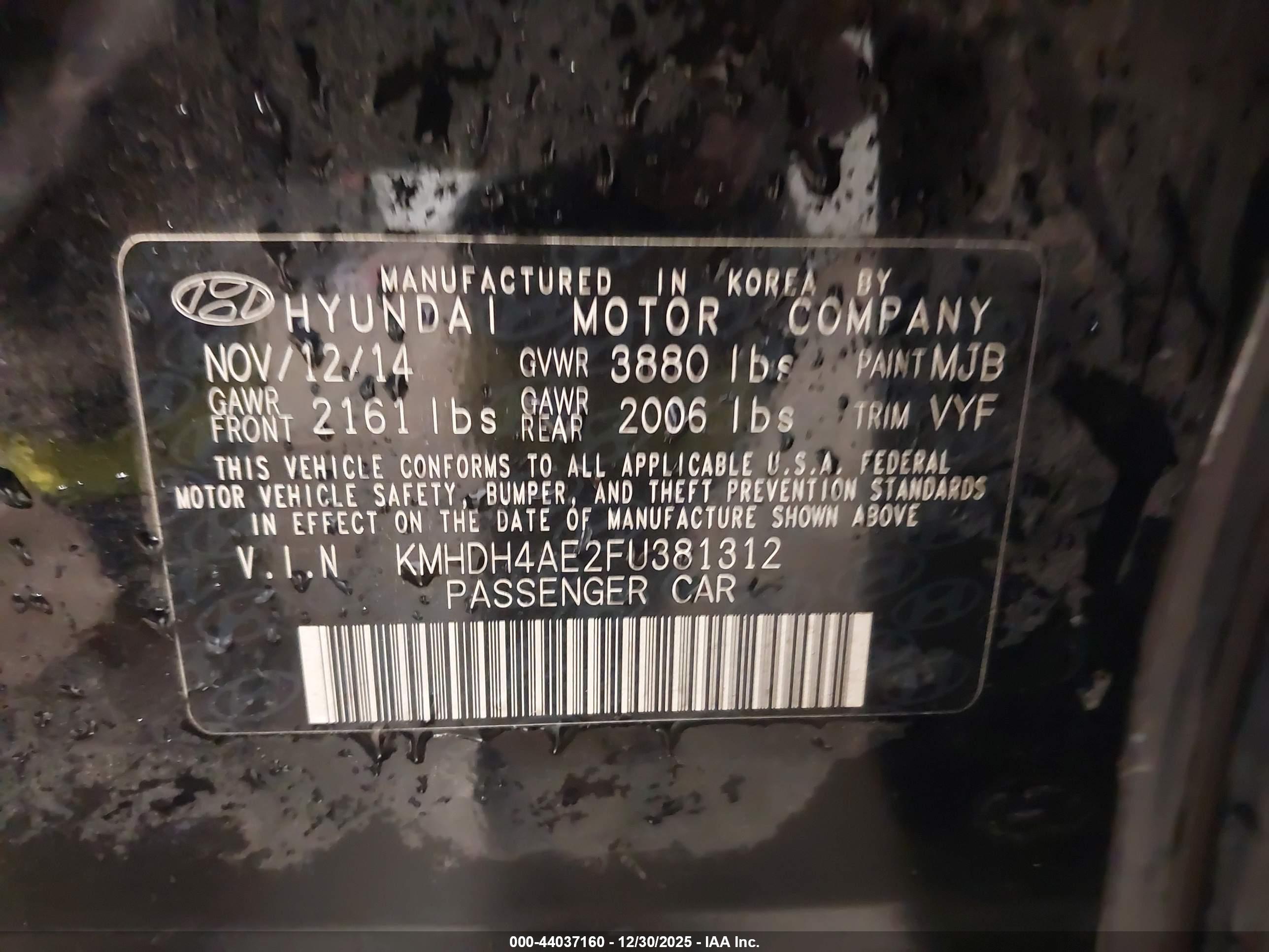 HYUNDAI ELANTRA image 9