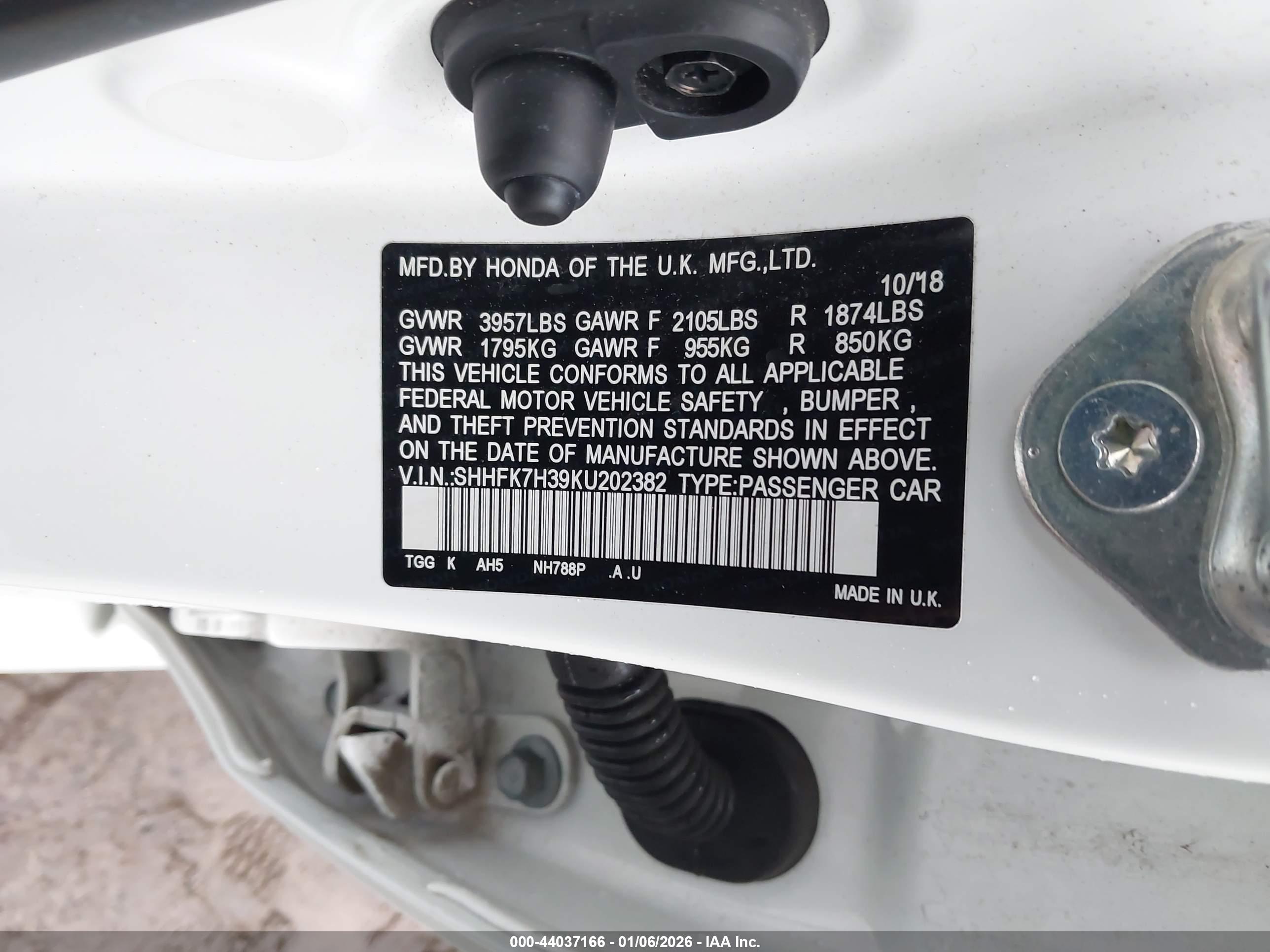 HONDA CIVIC image 9