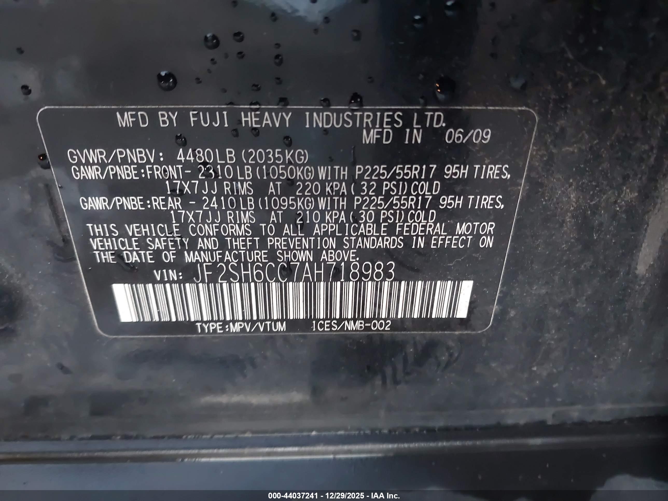 SUBARU FORESTER image 9