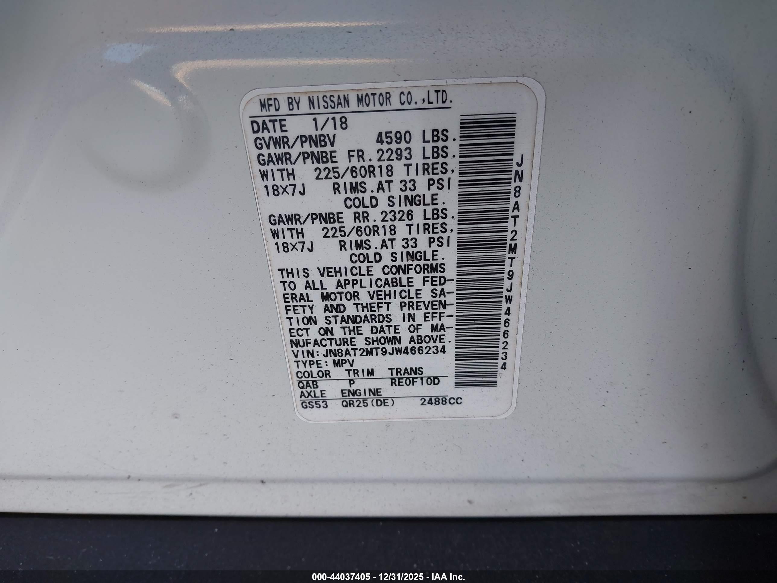 NISSAN ROGUE image 9