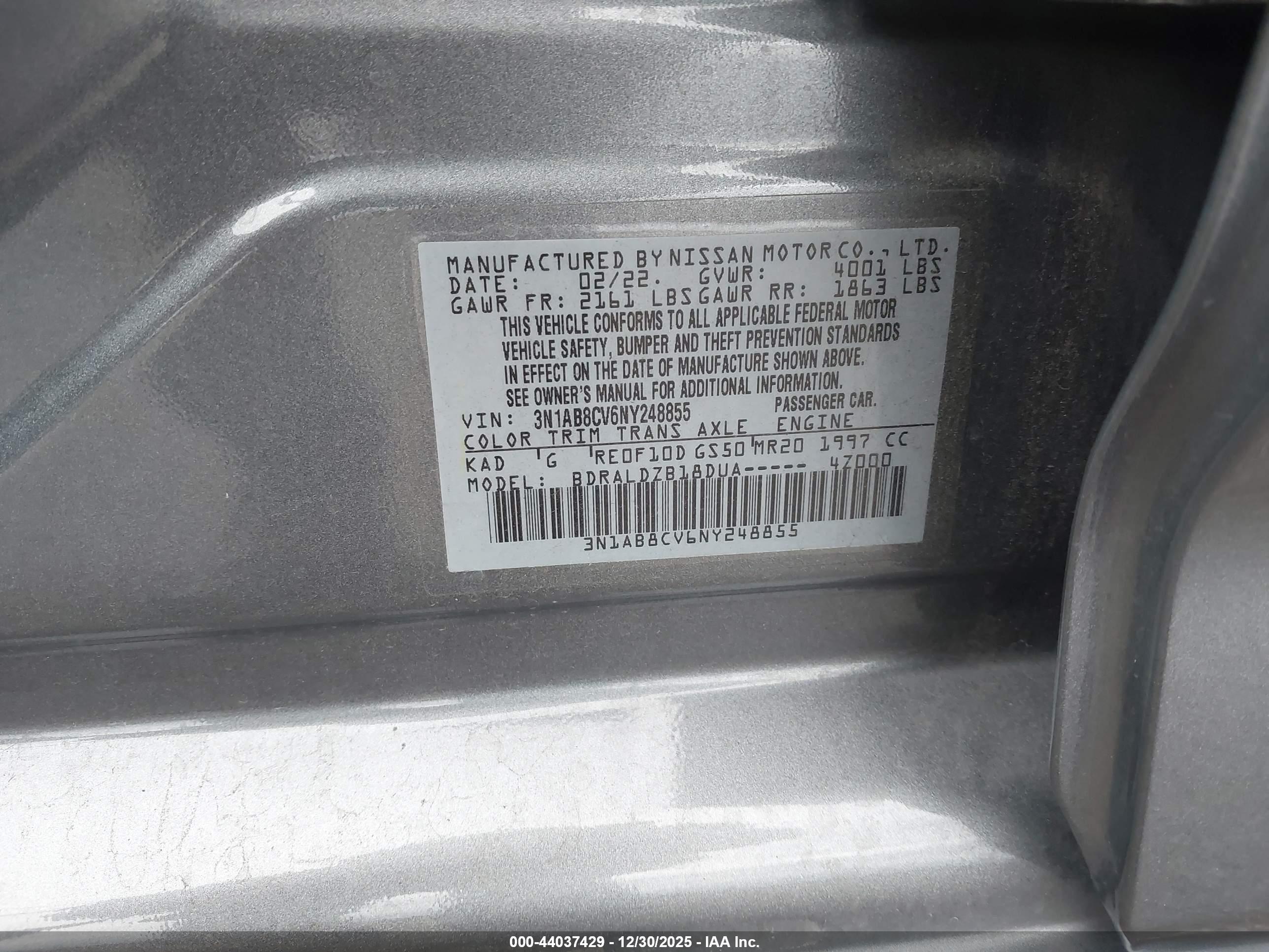 NISSAN SENTRA image 9