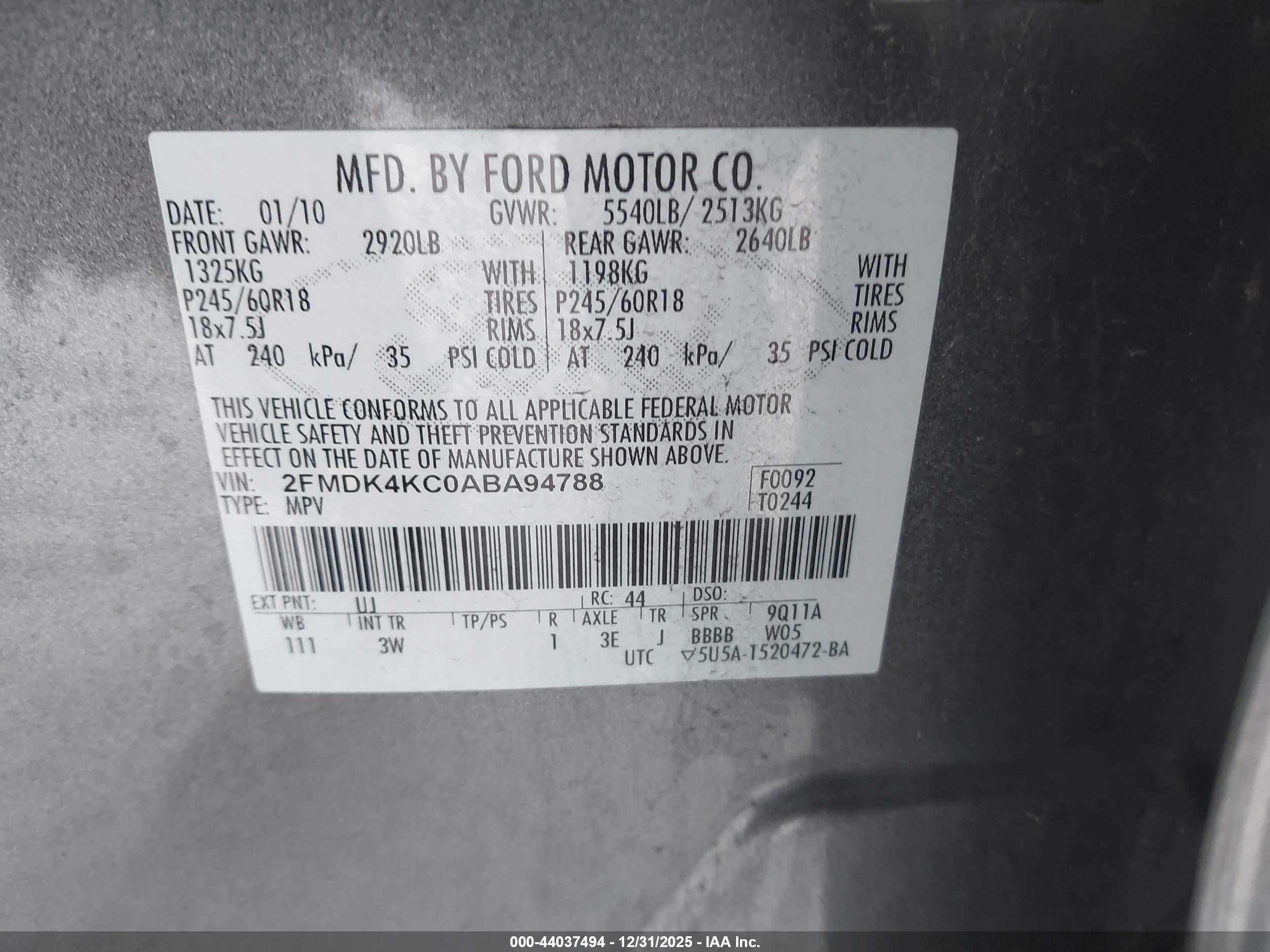 FORD EDGE image 9