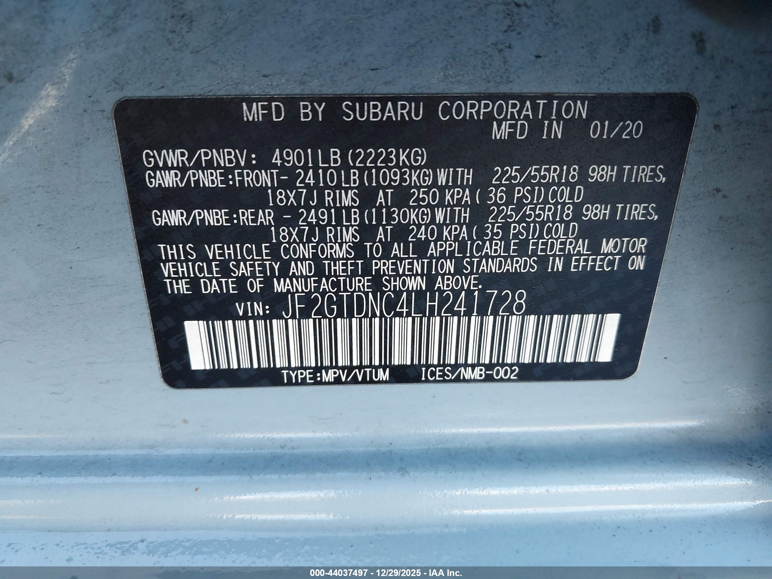 SUBARU CROSSTREK image 9