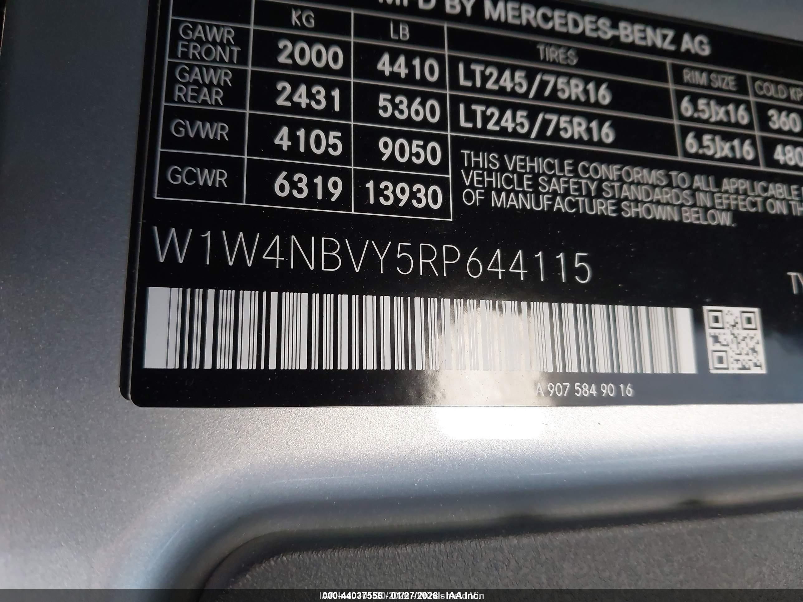 MERCEDES-BENZ SPRINTER image 9