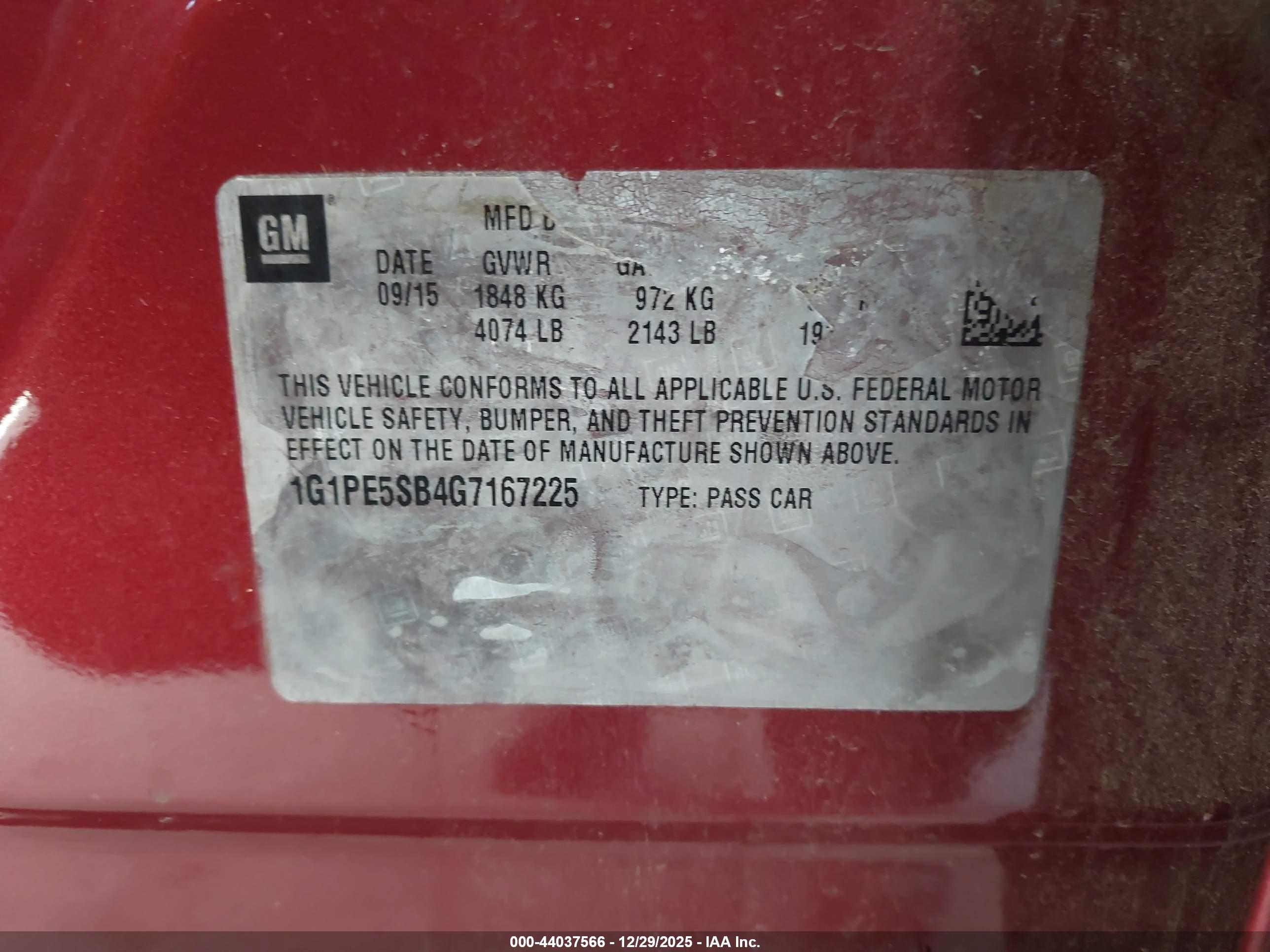 CHEVROLET CRUZE image 9