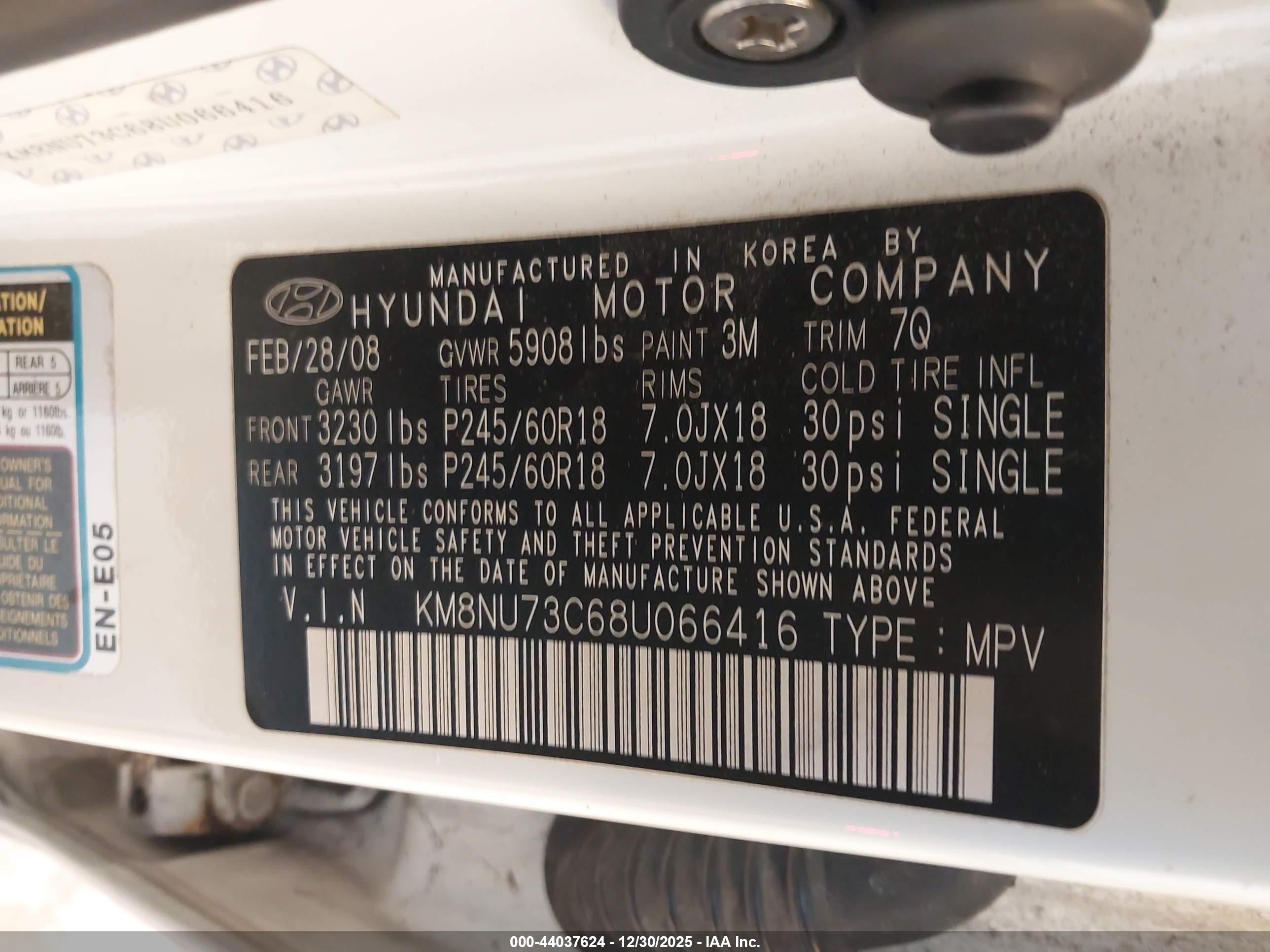 HYUNDAI VERACRUZ image 9