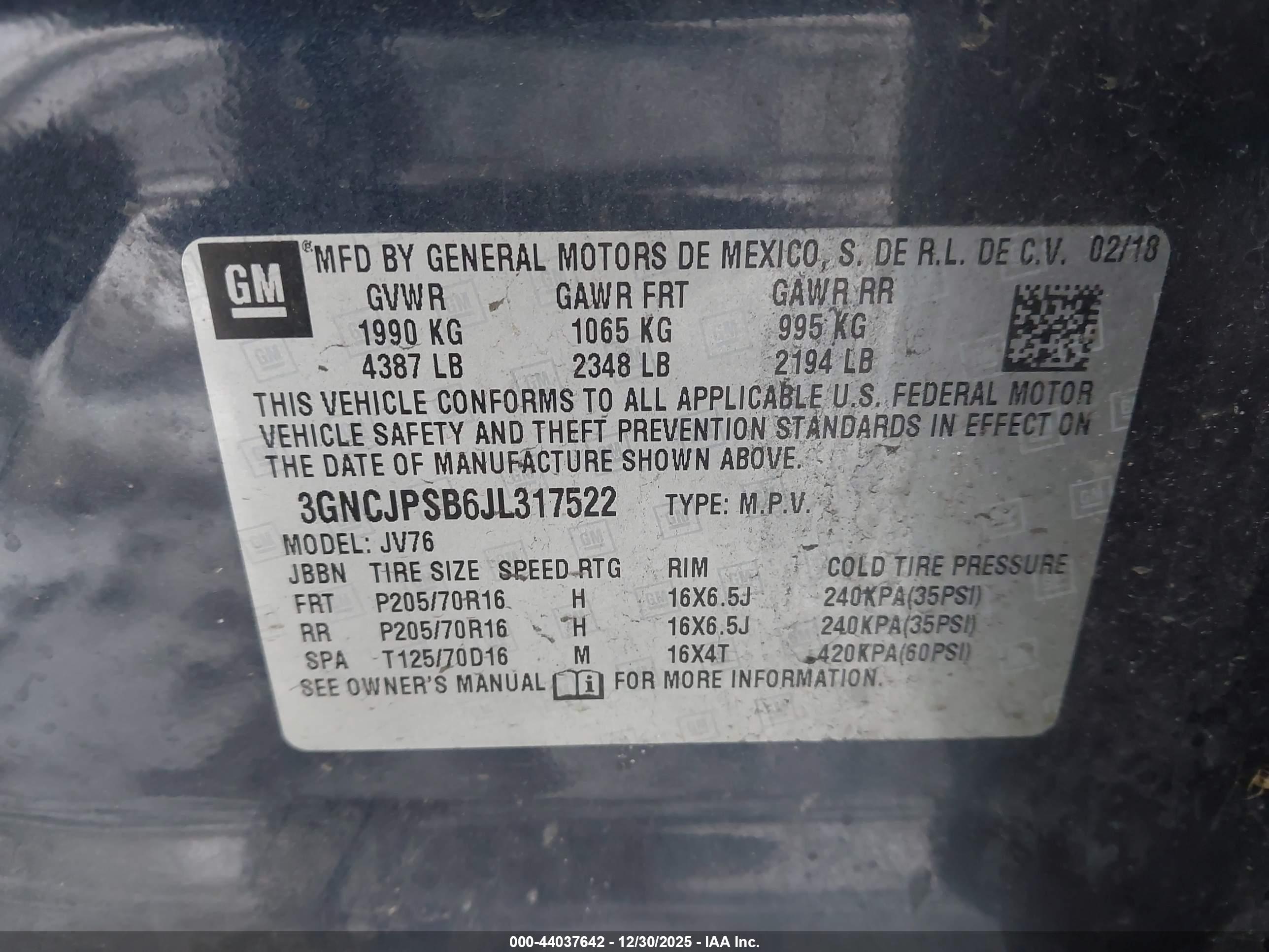 CHEVROLET TRAX image 9