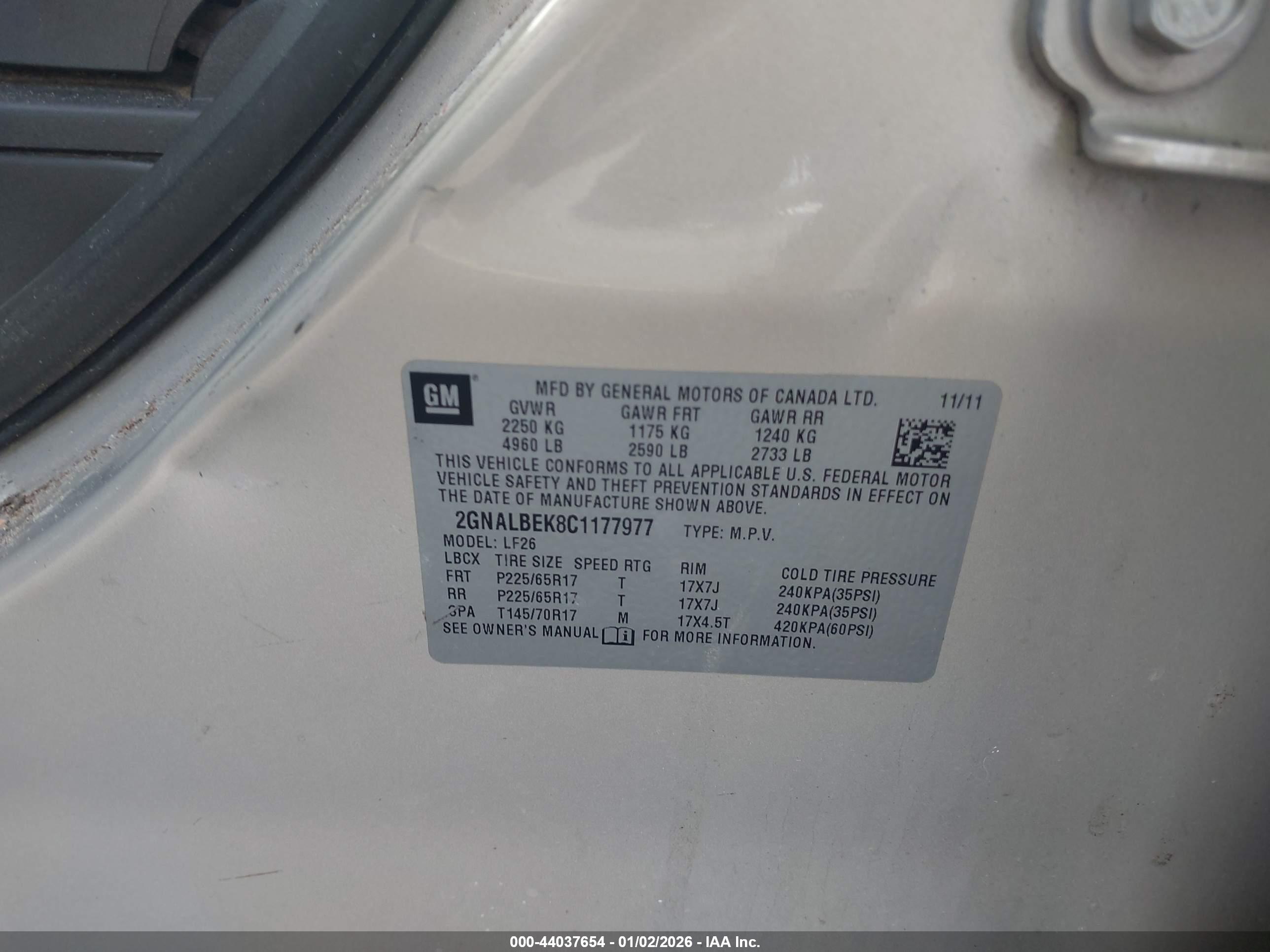 CHEVROLET EQUINOX image 9