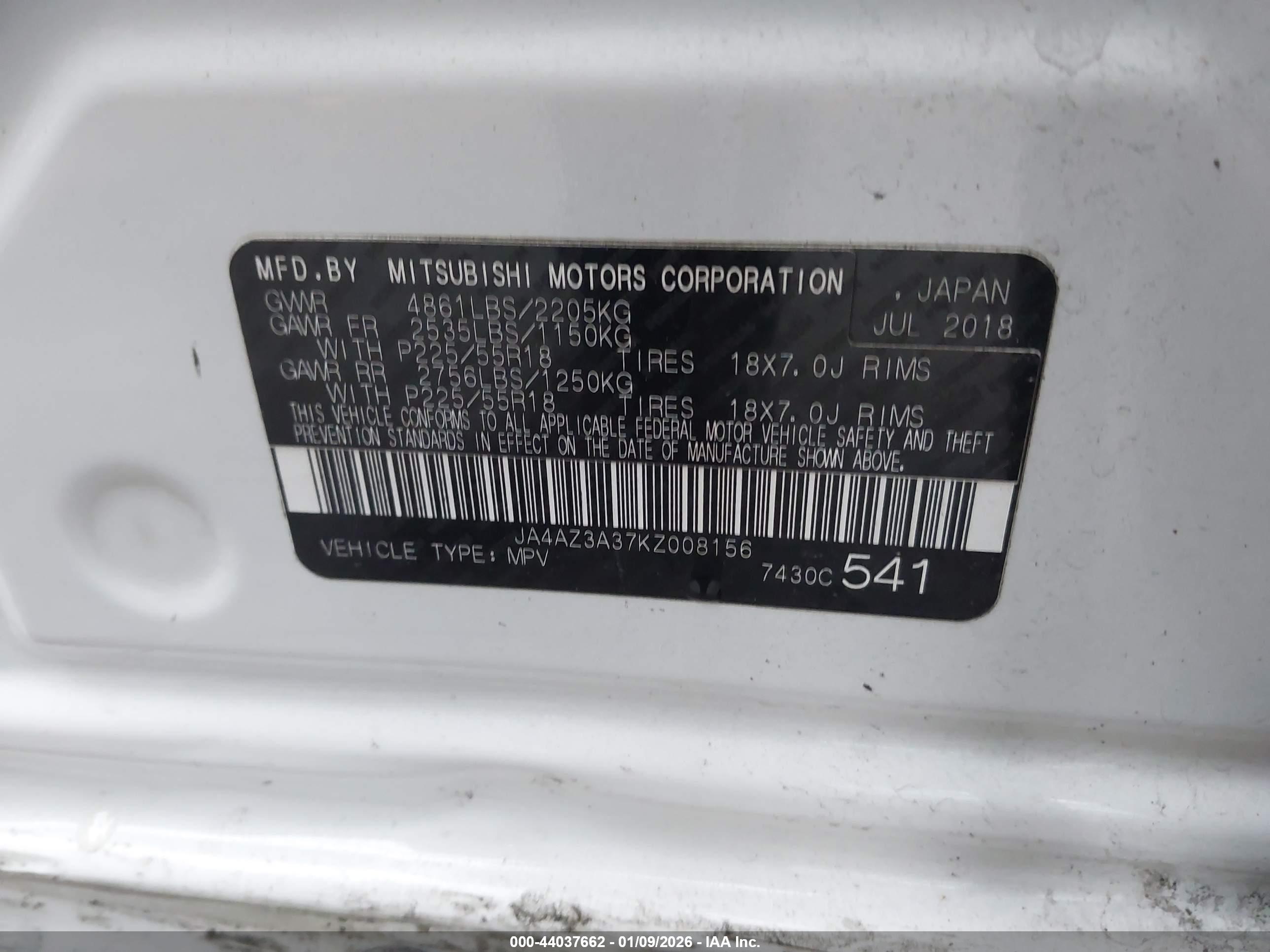 MITSUBISHI OUTLANDER image 9