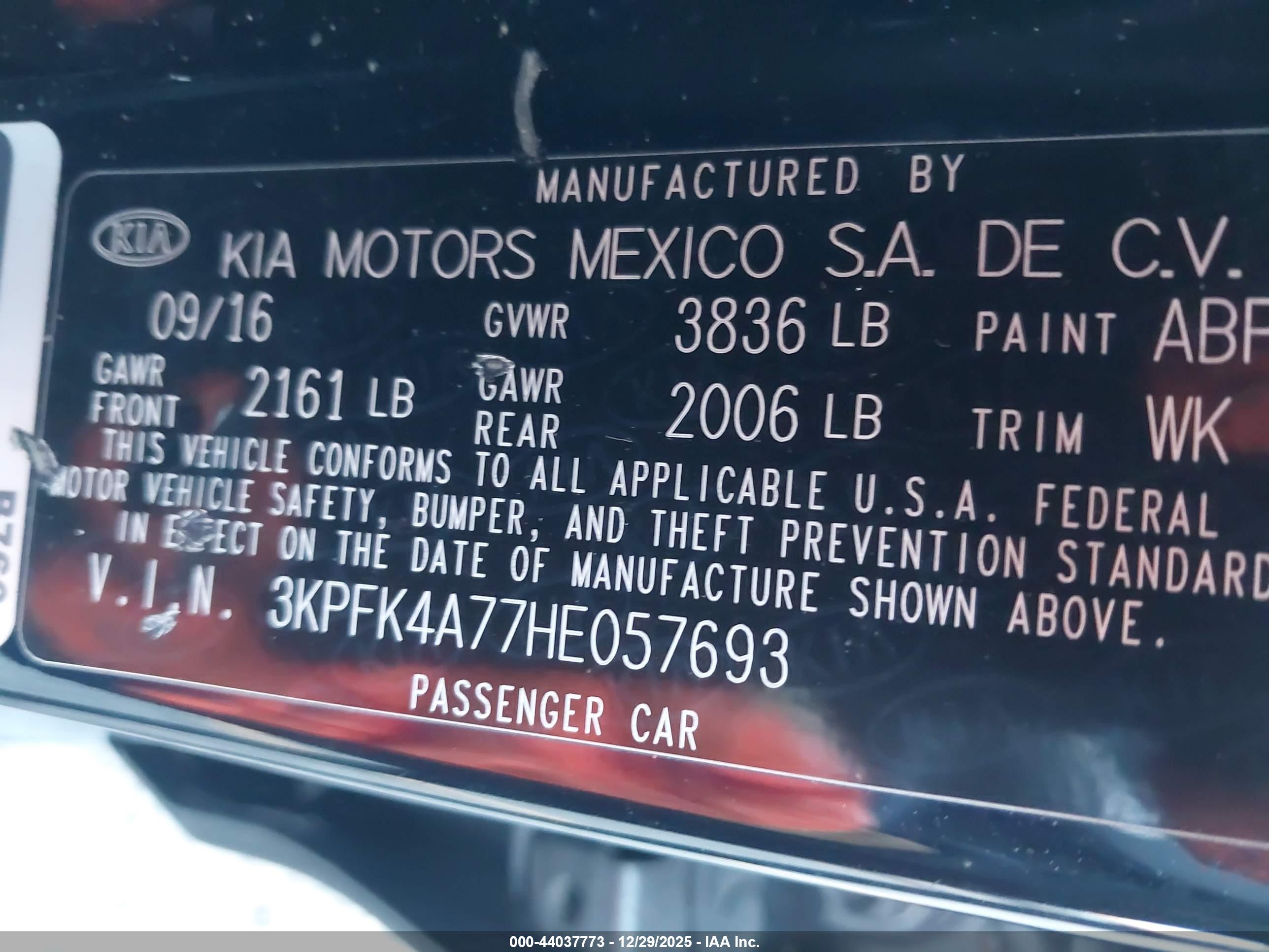 KIA FORTE image 9