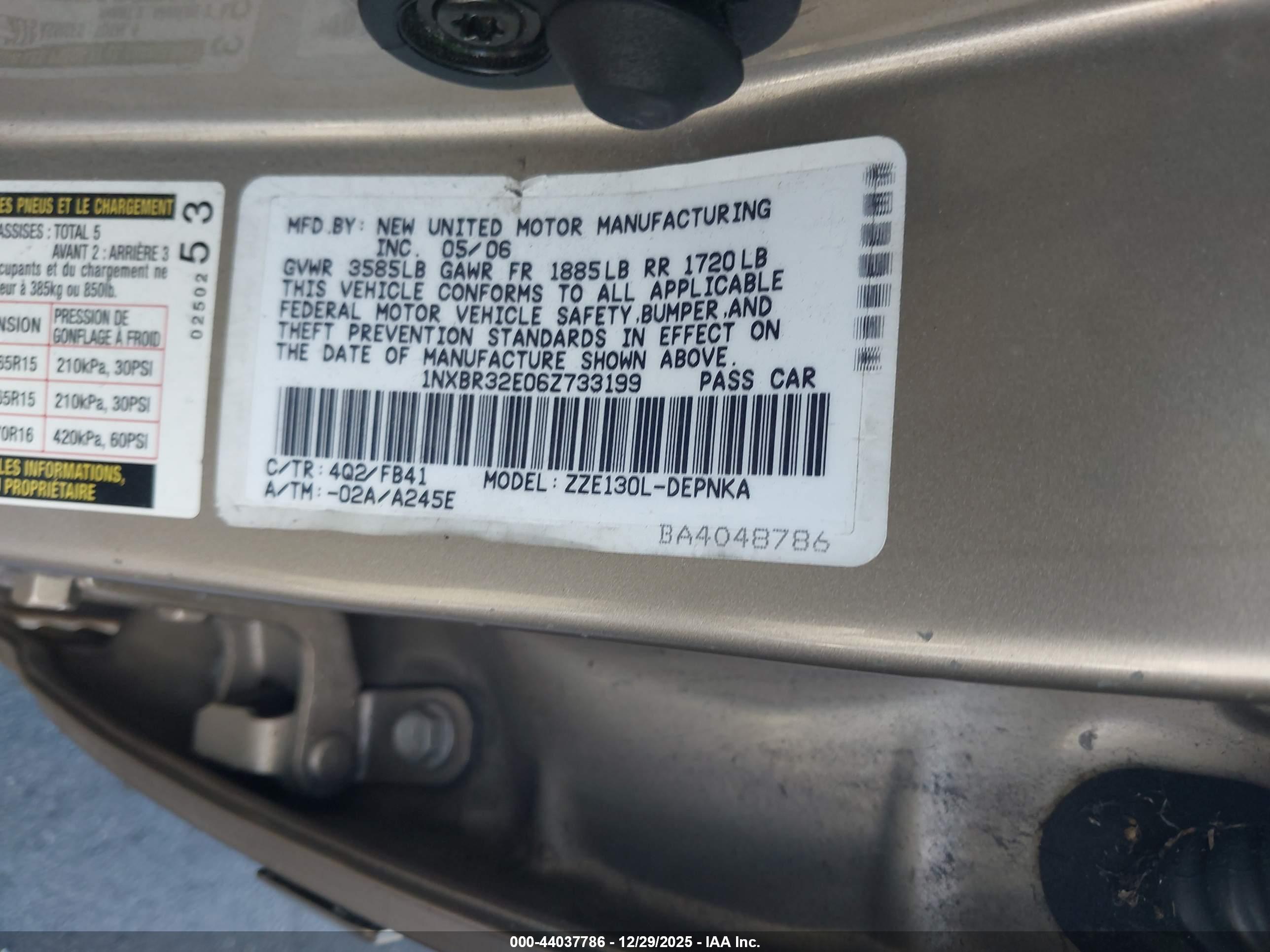 TOYOTA COROLLA image 9