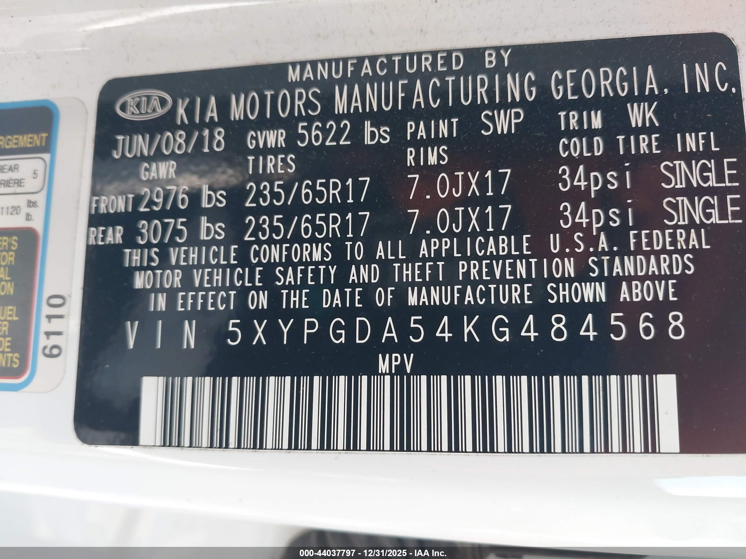KIA SORENTO image 9