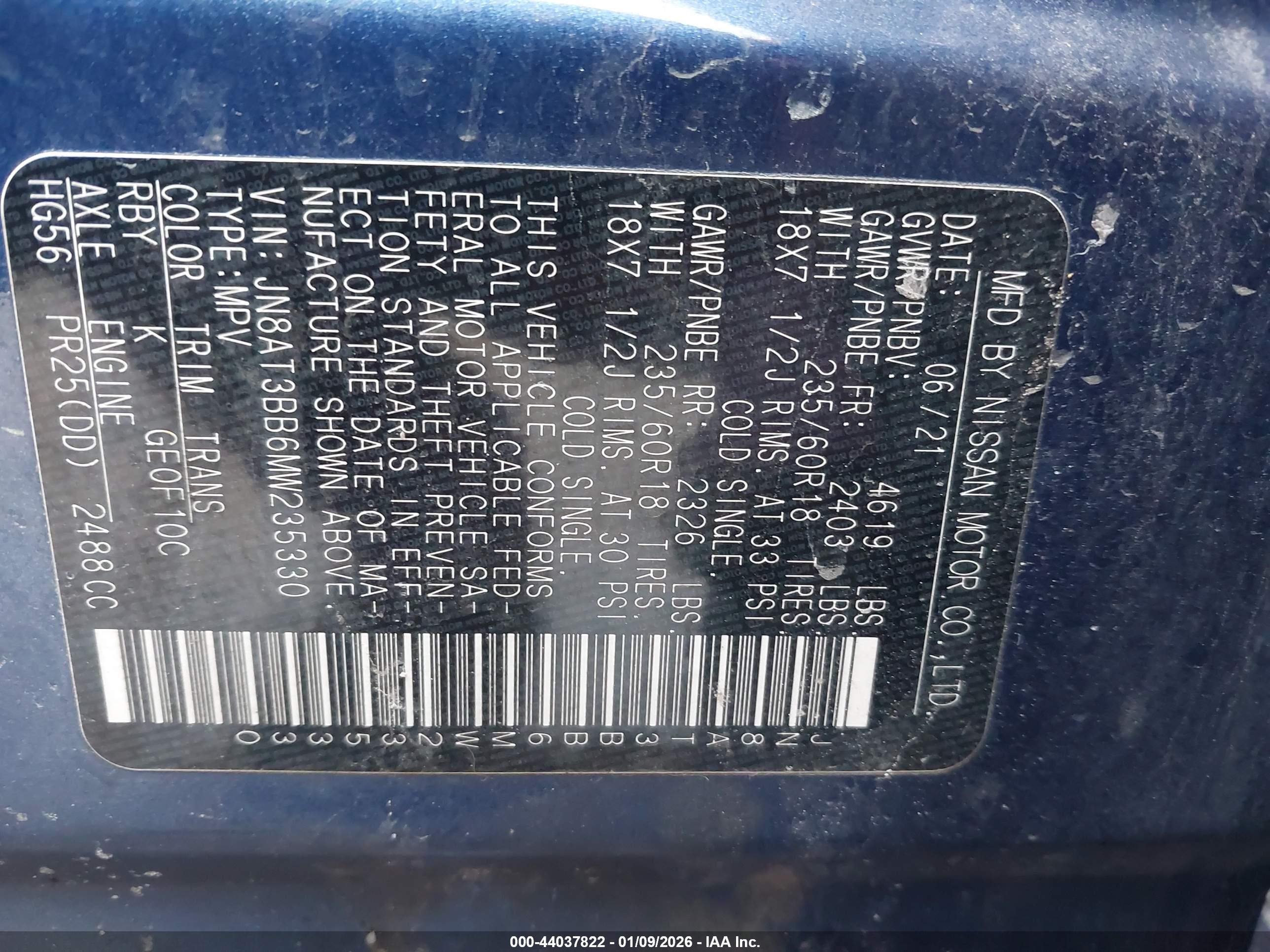 NISSAN ROGUE image 9
