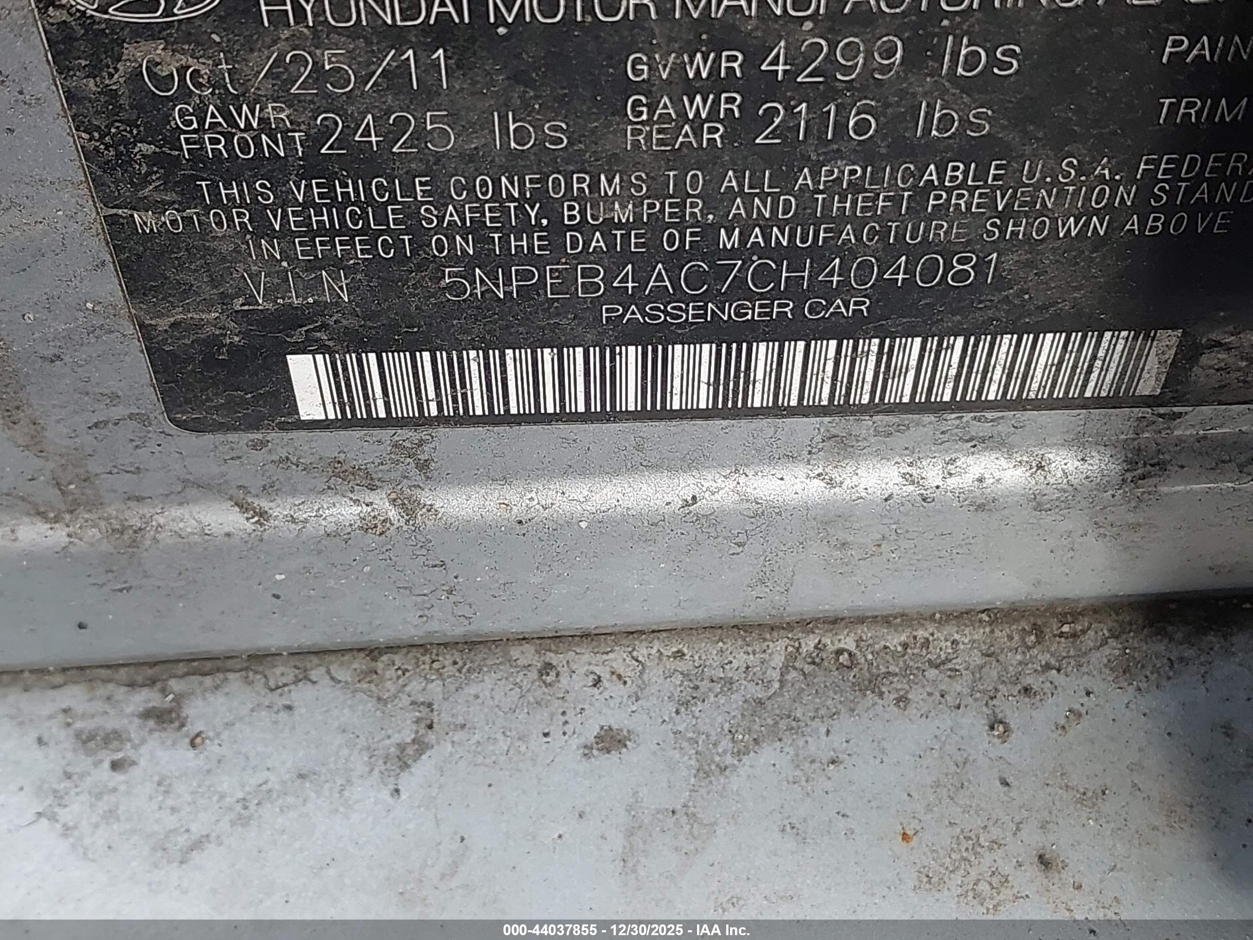 HYUNDAI SONATA image 9