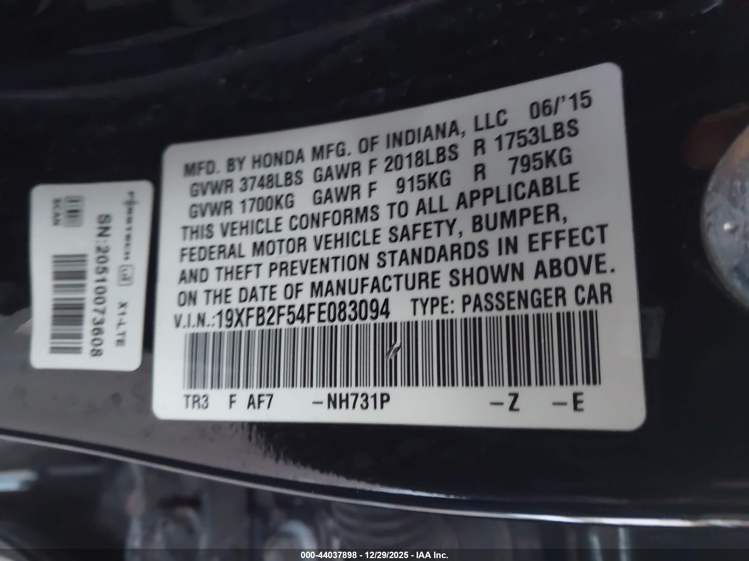 HONDA CIVIC image 9