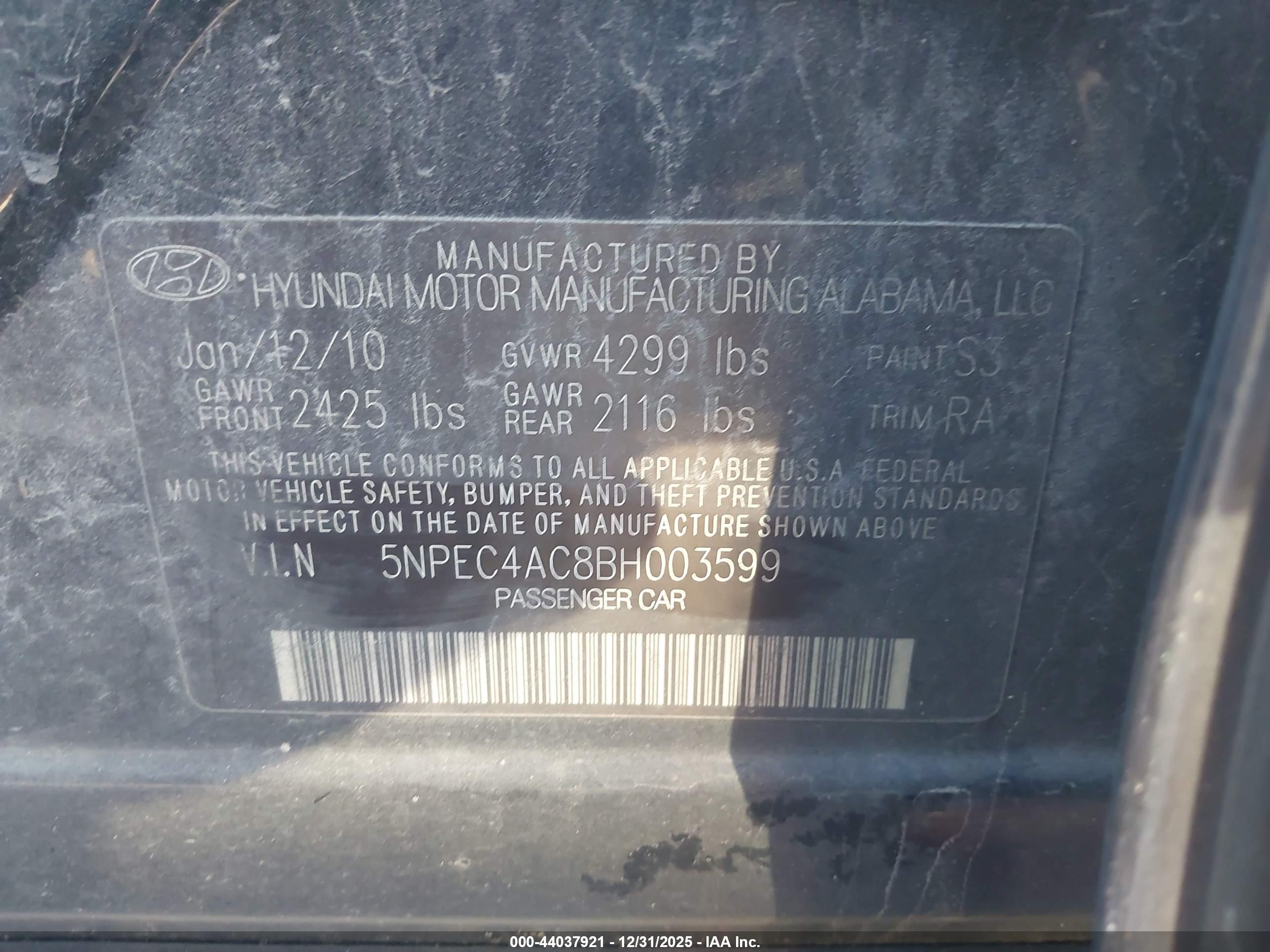 HYUNDAI SONATA image 9