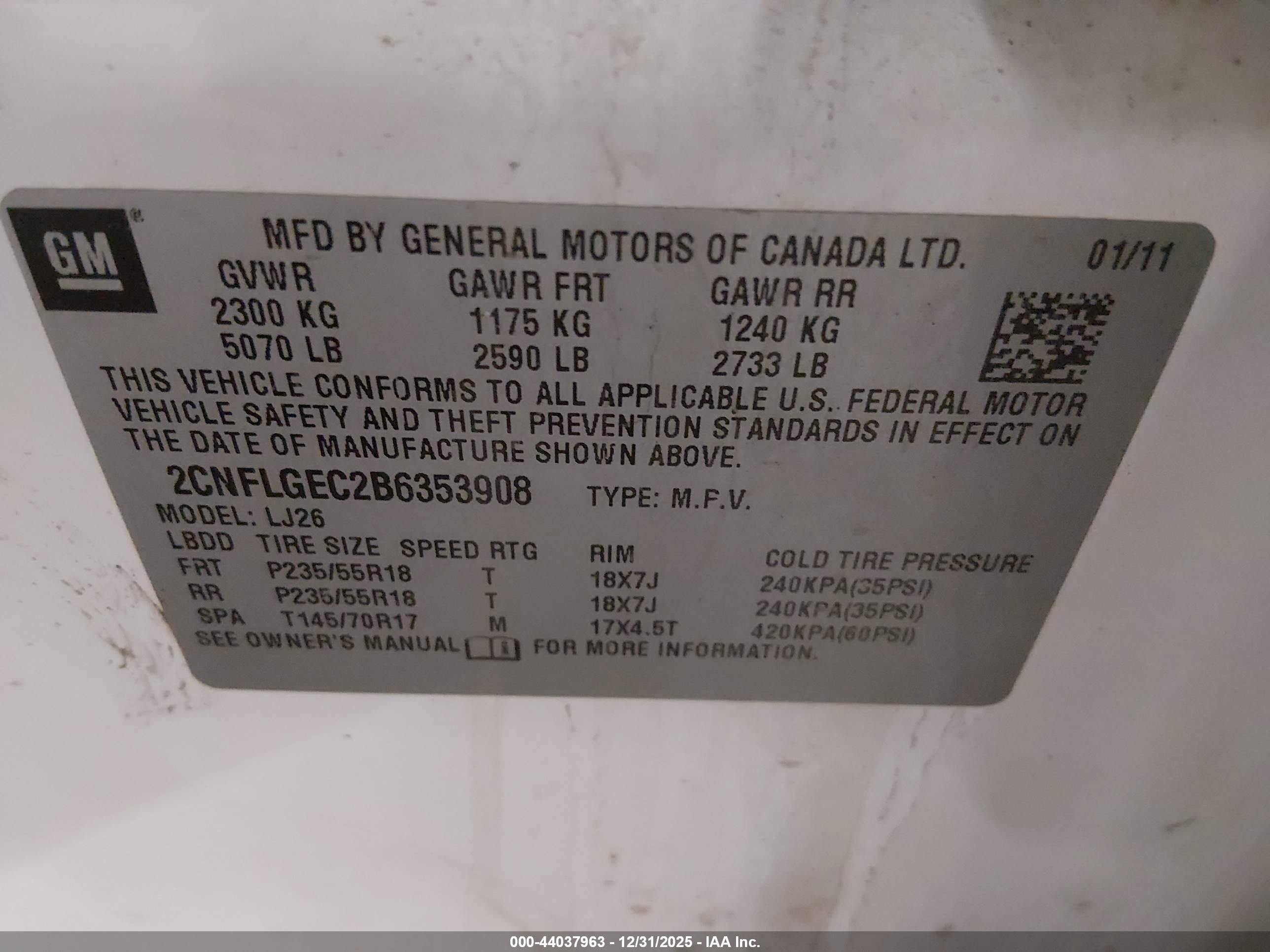 CHEVROLET EQUINOX image 9